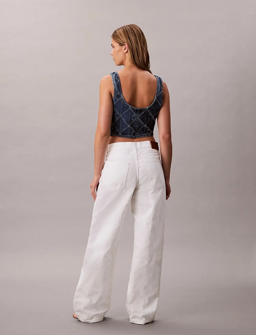 Calvin Klein Jeans - LOW RISE BAGGY CK ARCTIC - brede jeans - ck arctic - 3