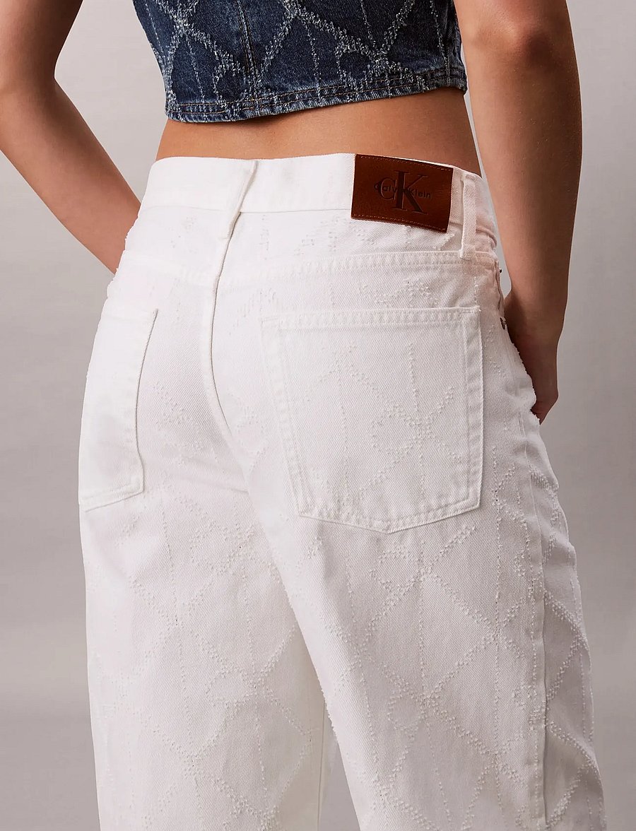 Calvin Klein Jeans - LOW RISE BAGGY CK ARCTIC - brede jeans - ck arctic - 4