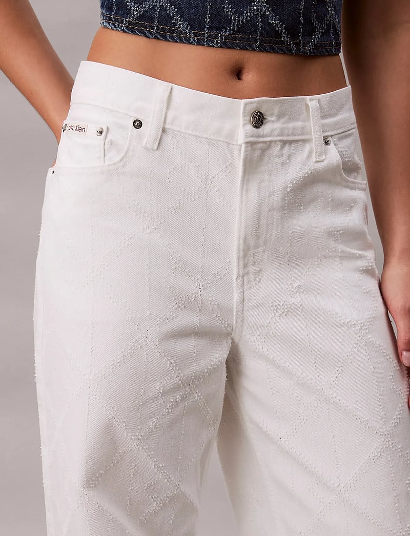 Calvin Klein Jeans - LOW RISE BAGGY CK ARCTIC - hosen mit weitem bein - ck arctic - 5