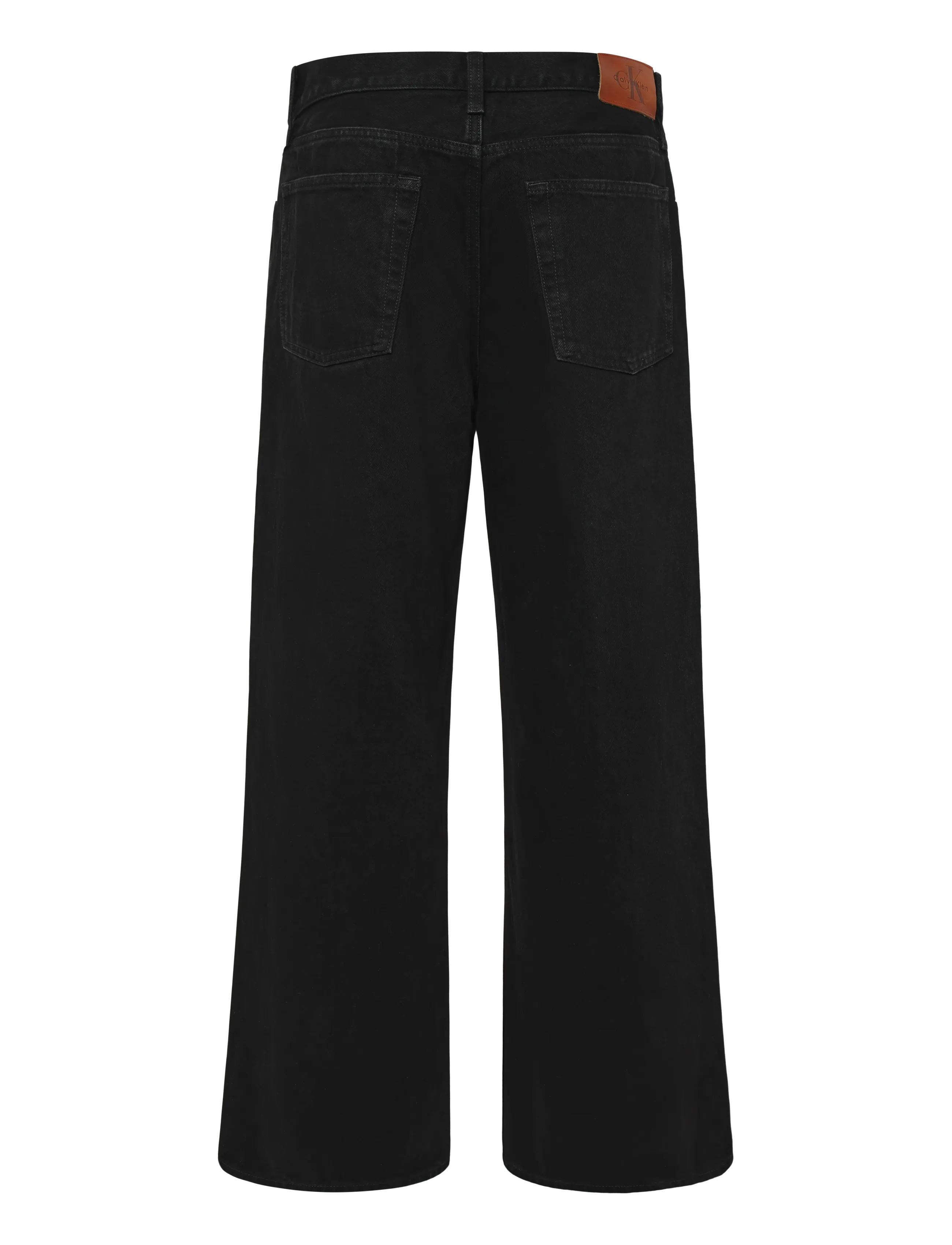 Calvin Klein Jeans - LOW RISE BAGGY SOFT BLACK - soft black - 1