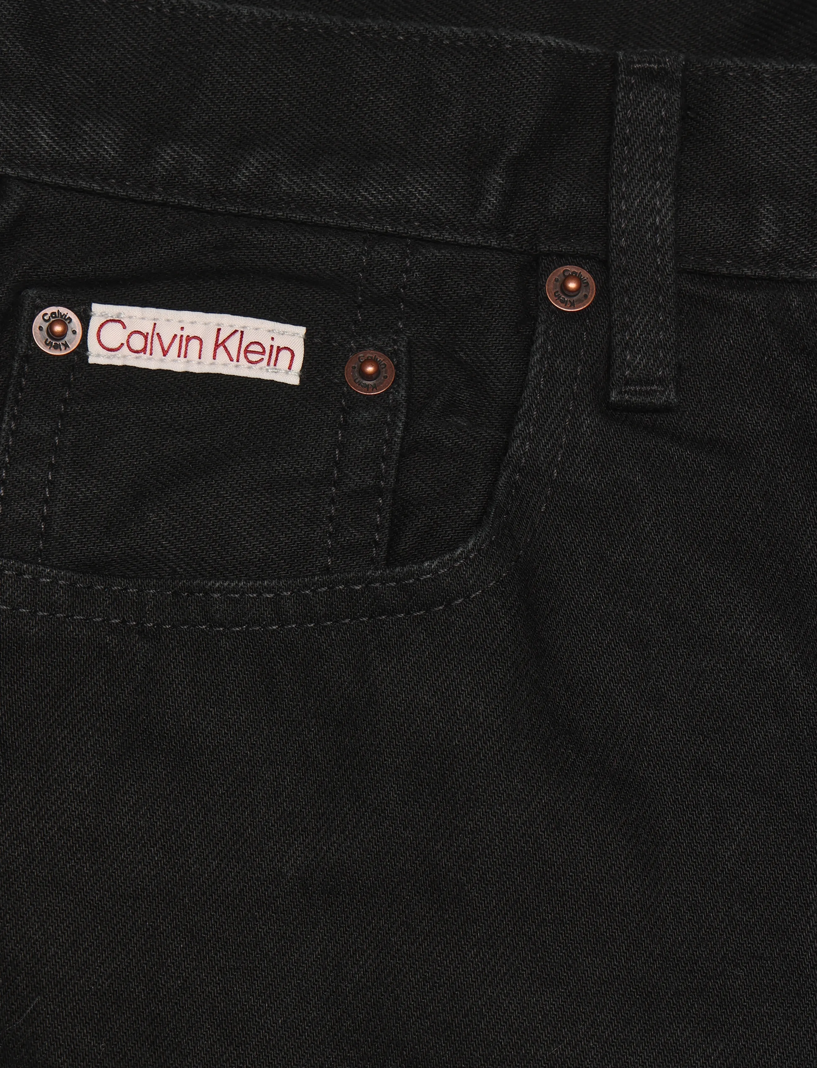Calvin Klein Jeans - LOW RISE BAGGY SOFT BLACK - soft black - 2