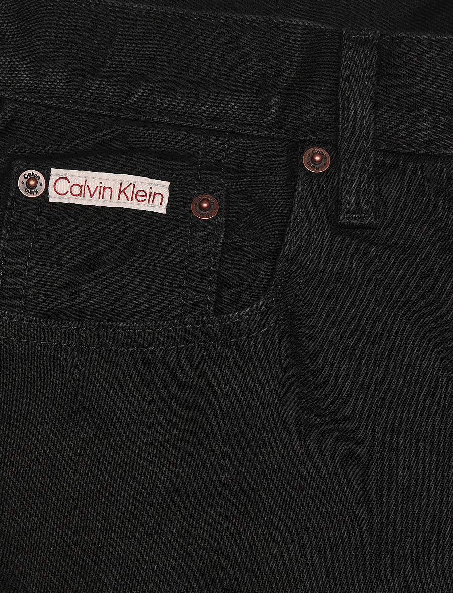 Calvin Klein Jeans - LOW RISE BAGGY SOFT BLACK - hosen mit weitem bein - soft black - 2