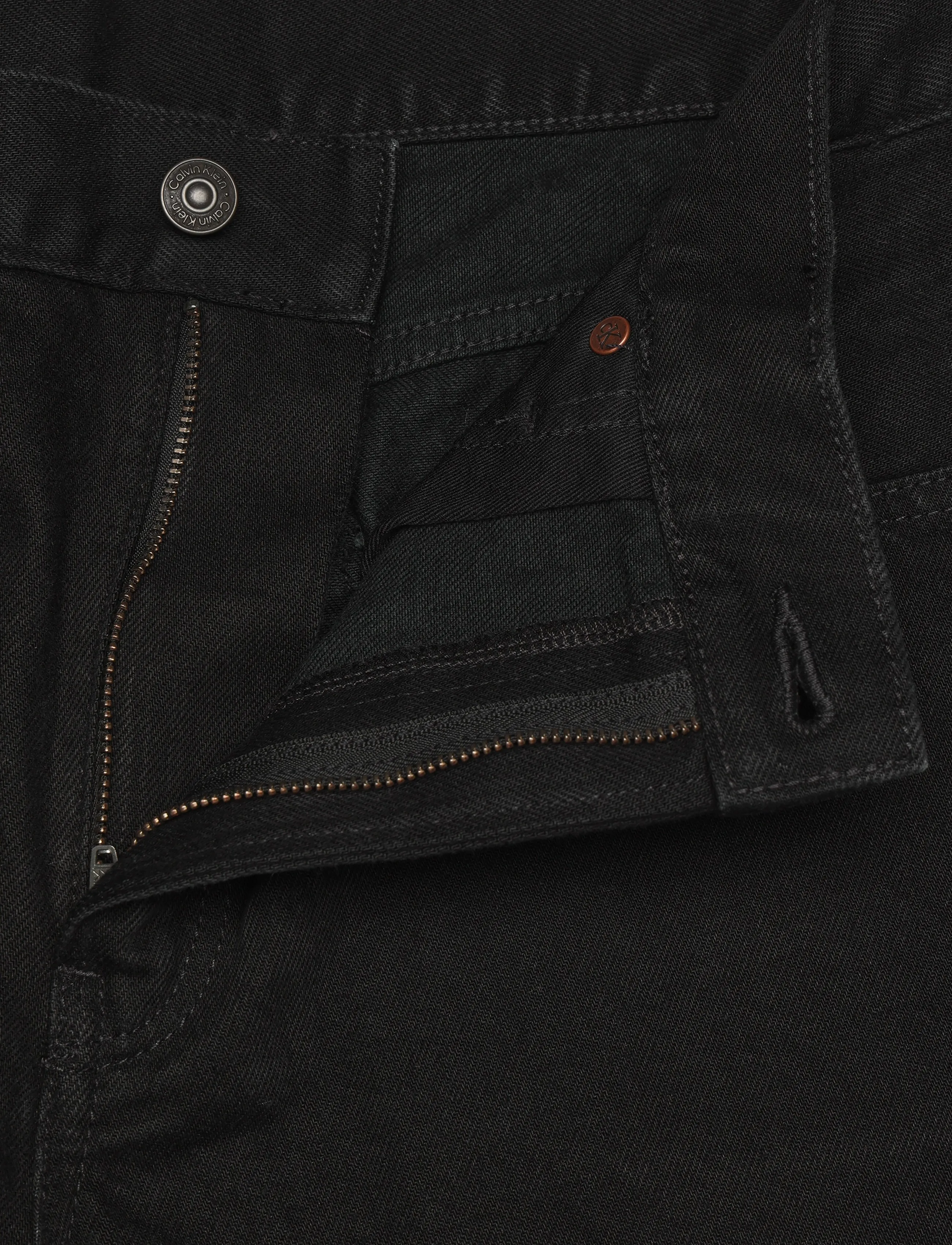 Calvin Klein Jeans - LOW RISE BAGGY SOFT BLACK - soft black - 3