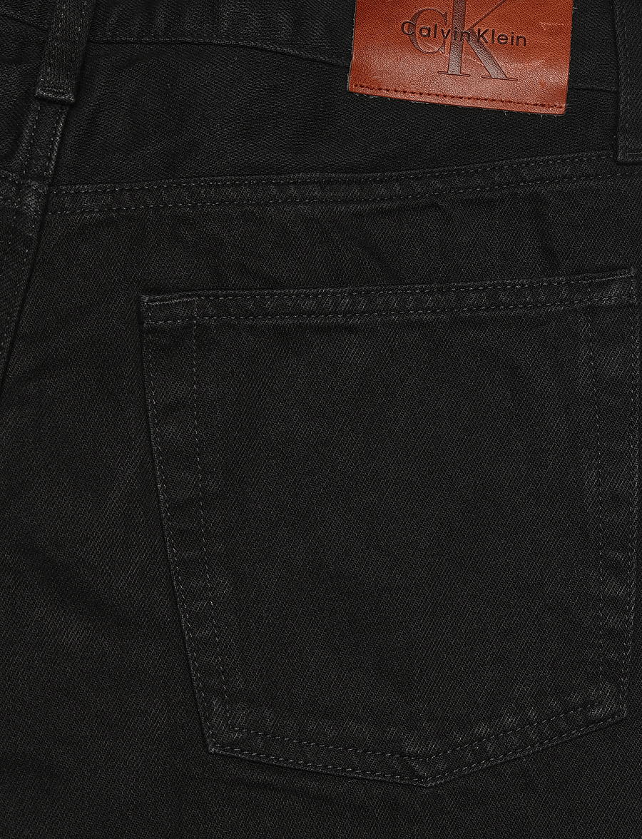 Calvin Klein Jeans - LOW RISE BAGGY SOFT BLACK - hosen mit weitem bein - soft black - 4