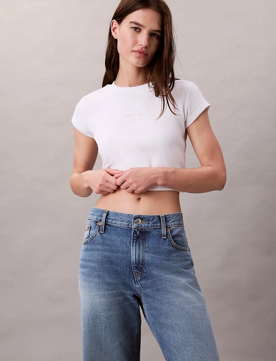 Calvin Klein Jeans - LOW RISE BAGGY CARMINE - carmine - 4