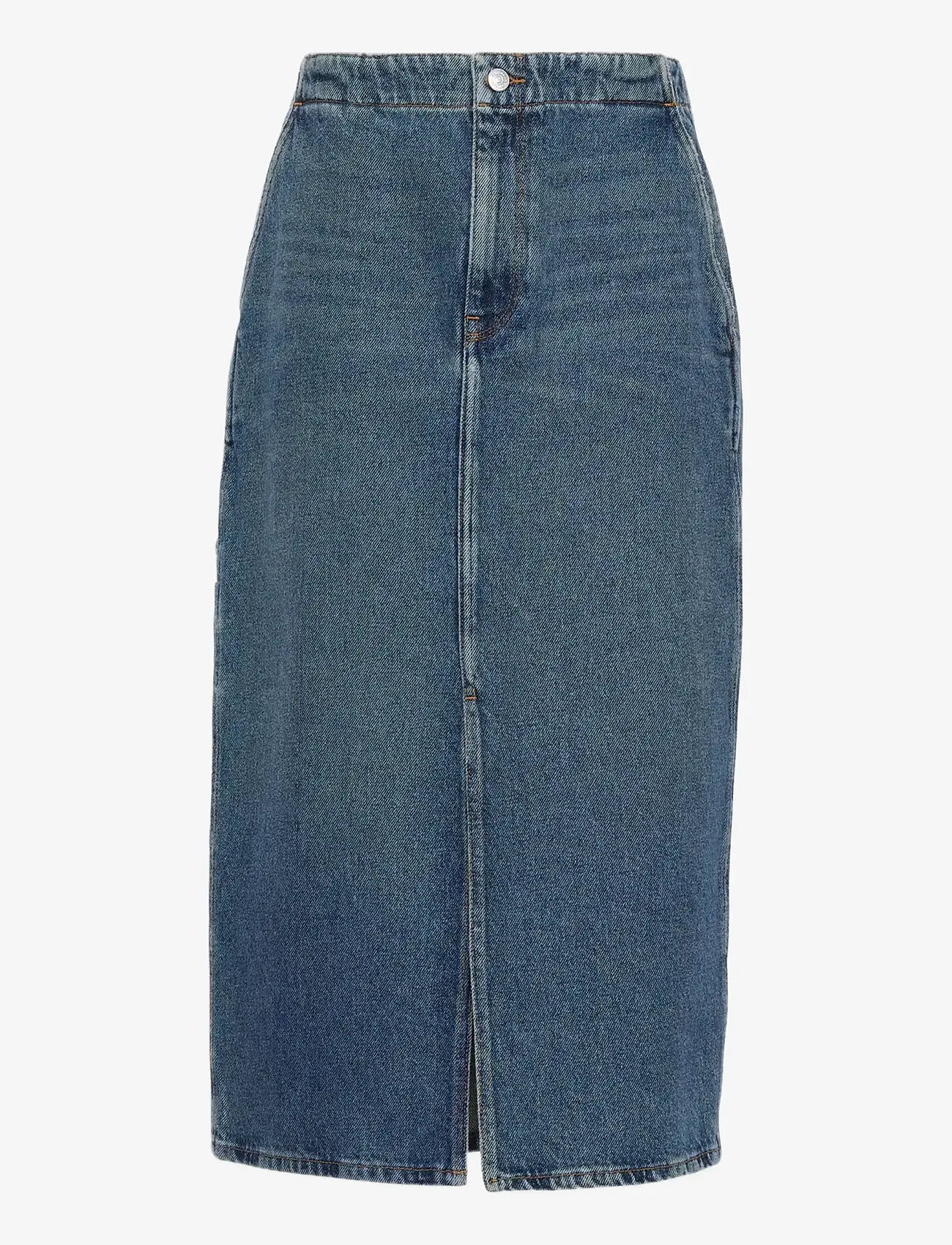 Calvin Klein Jeans - DENIM CARPENTER SKIRT TINTED ORC - denimnederdele - tinted orchard - 1