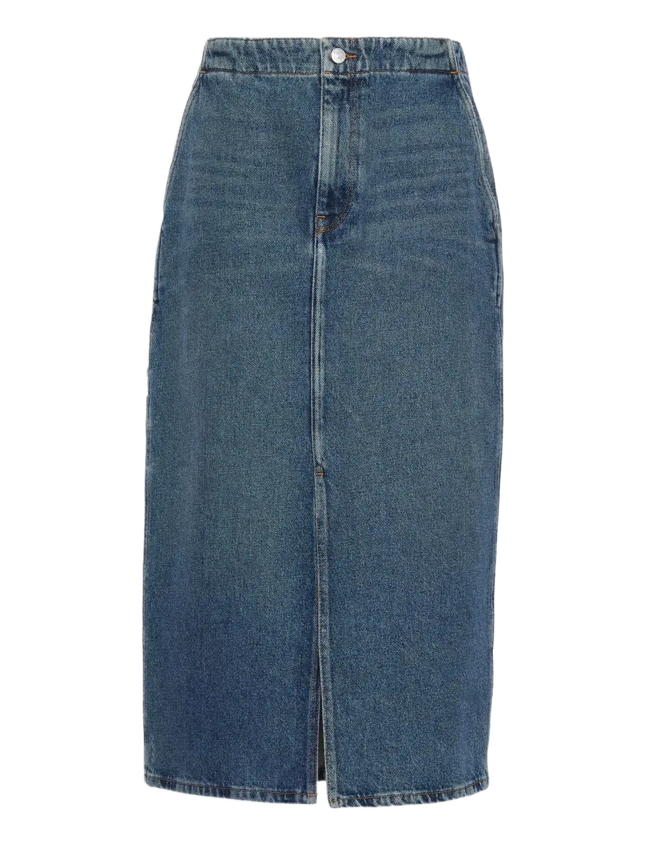 Calvin Klein Jeans - DENIM CARPENTER SKIRT TINTED ORC - denim skirts - tinted orchard - 1