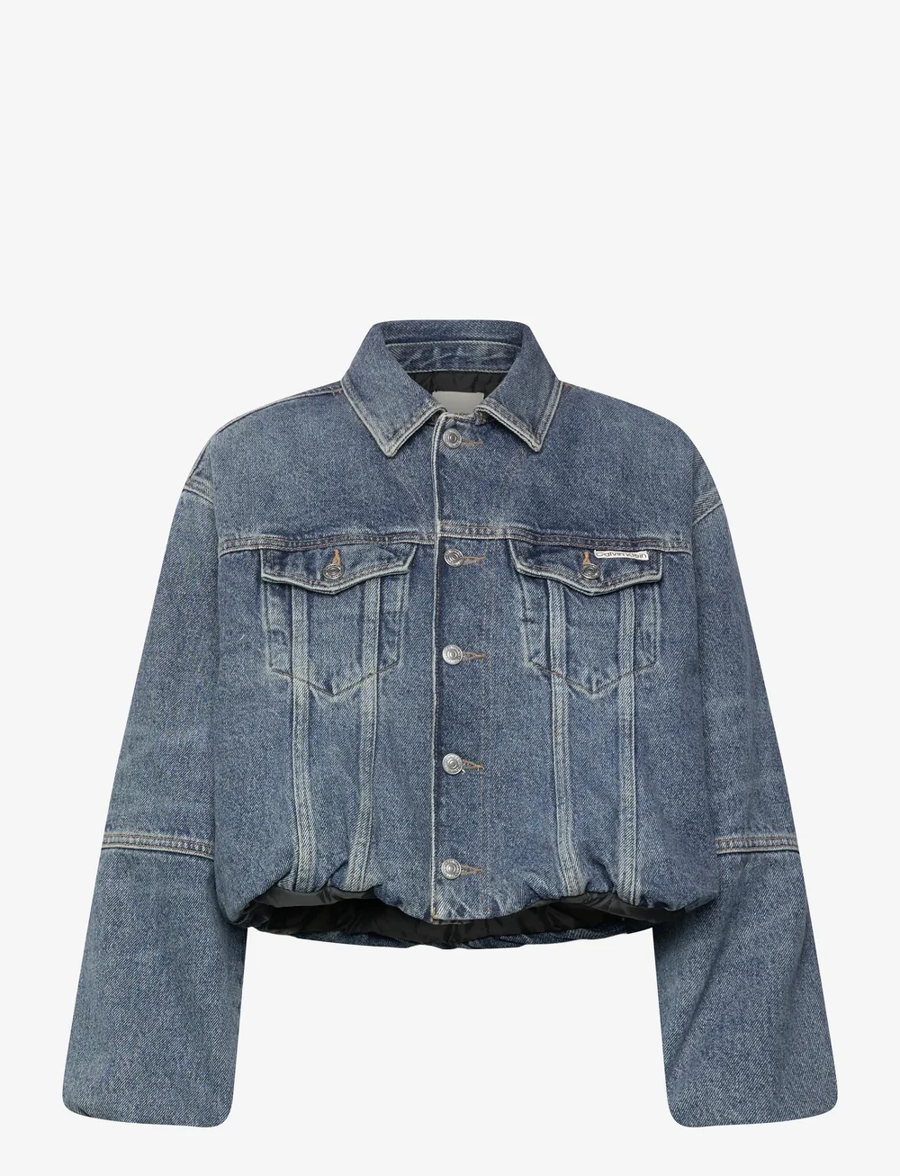 Calvin Klein Jeans - DENIM BUBBLE JACKET TINTED ORCHA - overshirts - tinted orchard - 1
