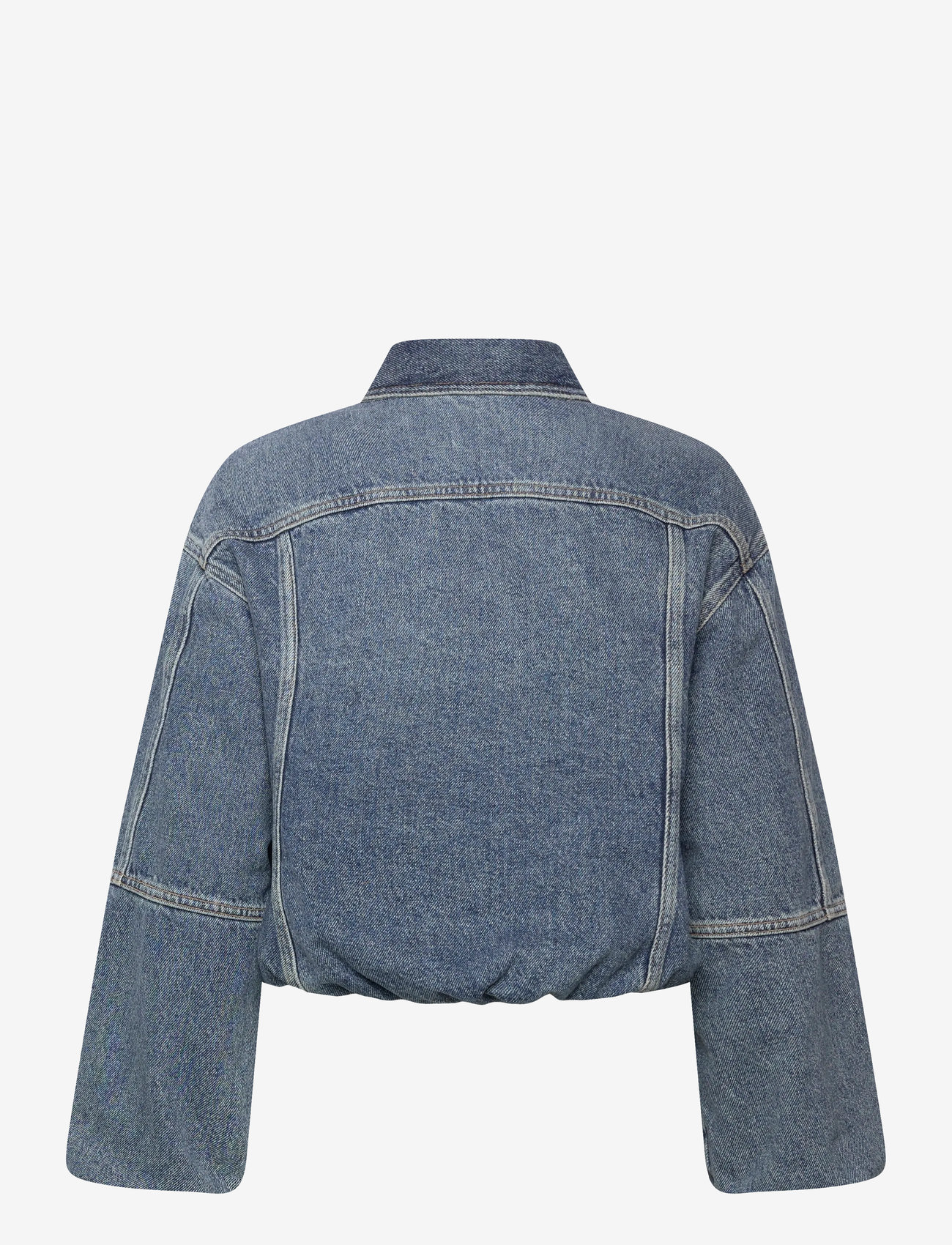 Calvin Klein Jeans - DENIM BUBBLE JACKET TINTED ORCHA - overshirts - tinted orchard - 2