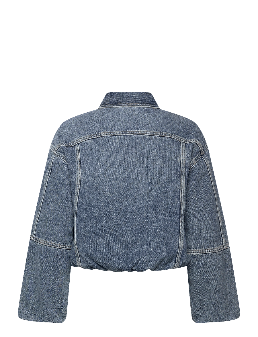 Calvin Klein Jeans - DENIM BUBBLE JACKET TINTED ORCHA - overshirts - tinted orchard - 2