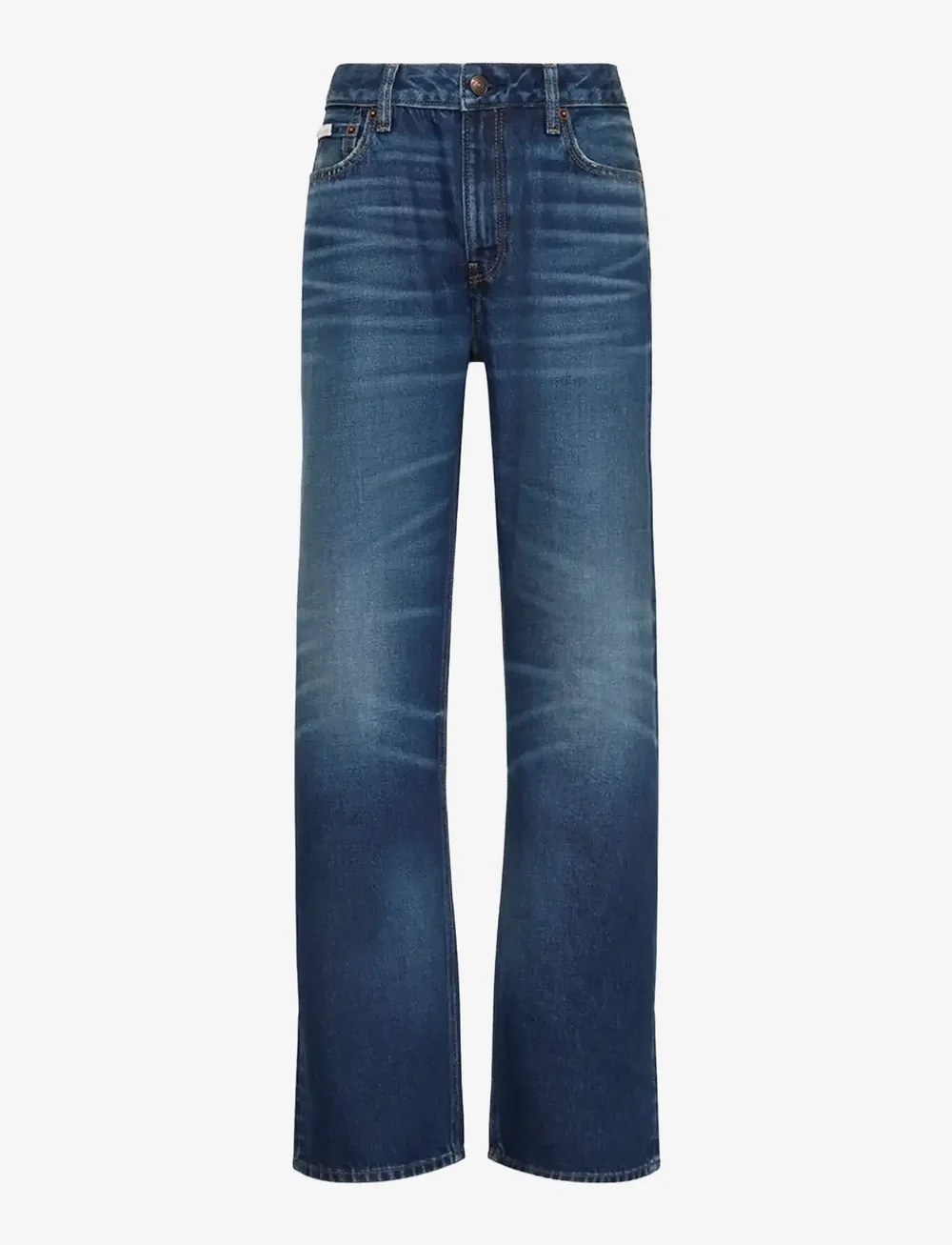 Calvin Klein Jeans - SIGNATURE 90s STRAIGHT DARK CRES - straight jeans - dark crescent - 0