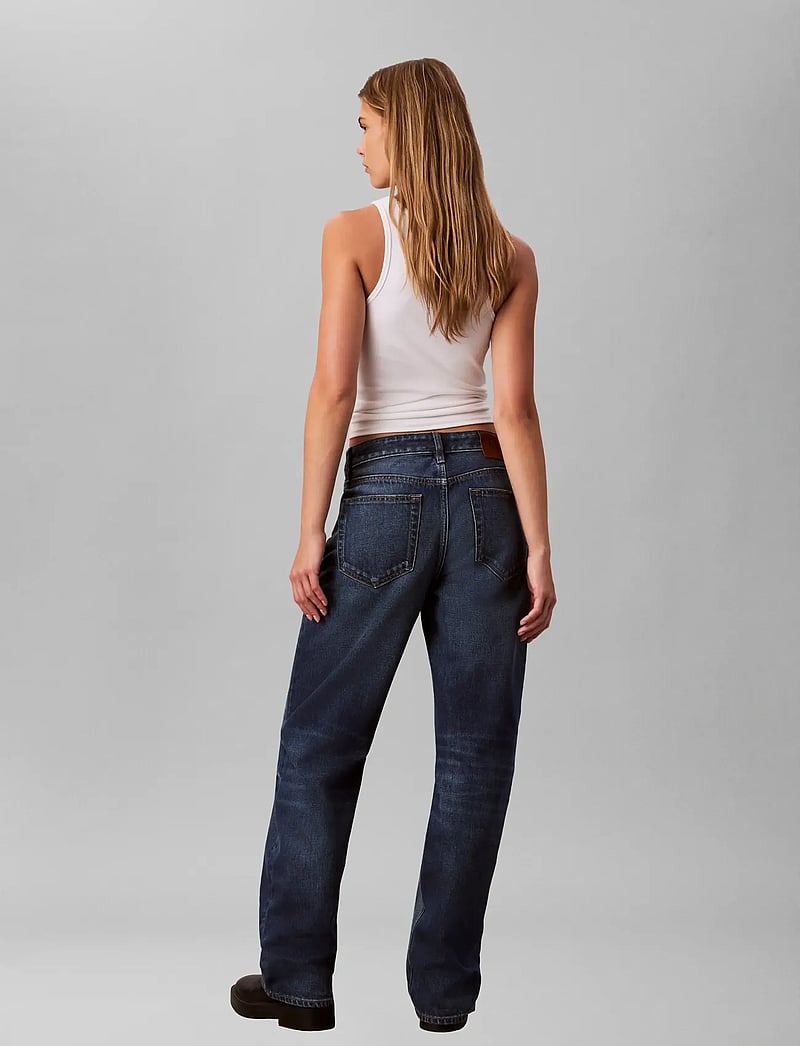 Calvin Klein Jeans - SIGNATURE 90s STRAIGHT DARK CRES - straight jeans - dark crescent - 2