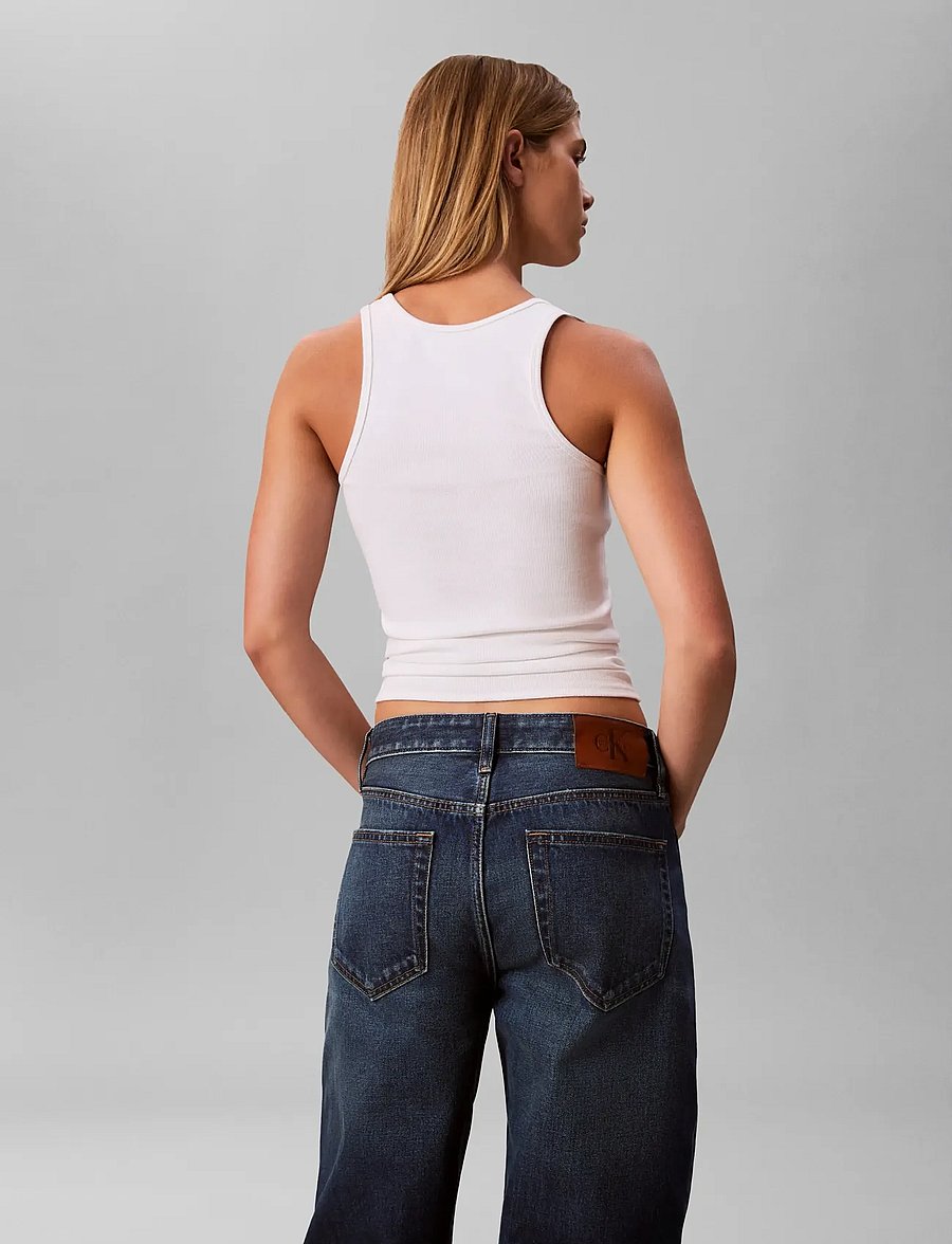 Calvin Klein Jeans - SIGNATURE 90s STRAIGHT DARK CRES - igapäevane stiil - dark crescent - 4