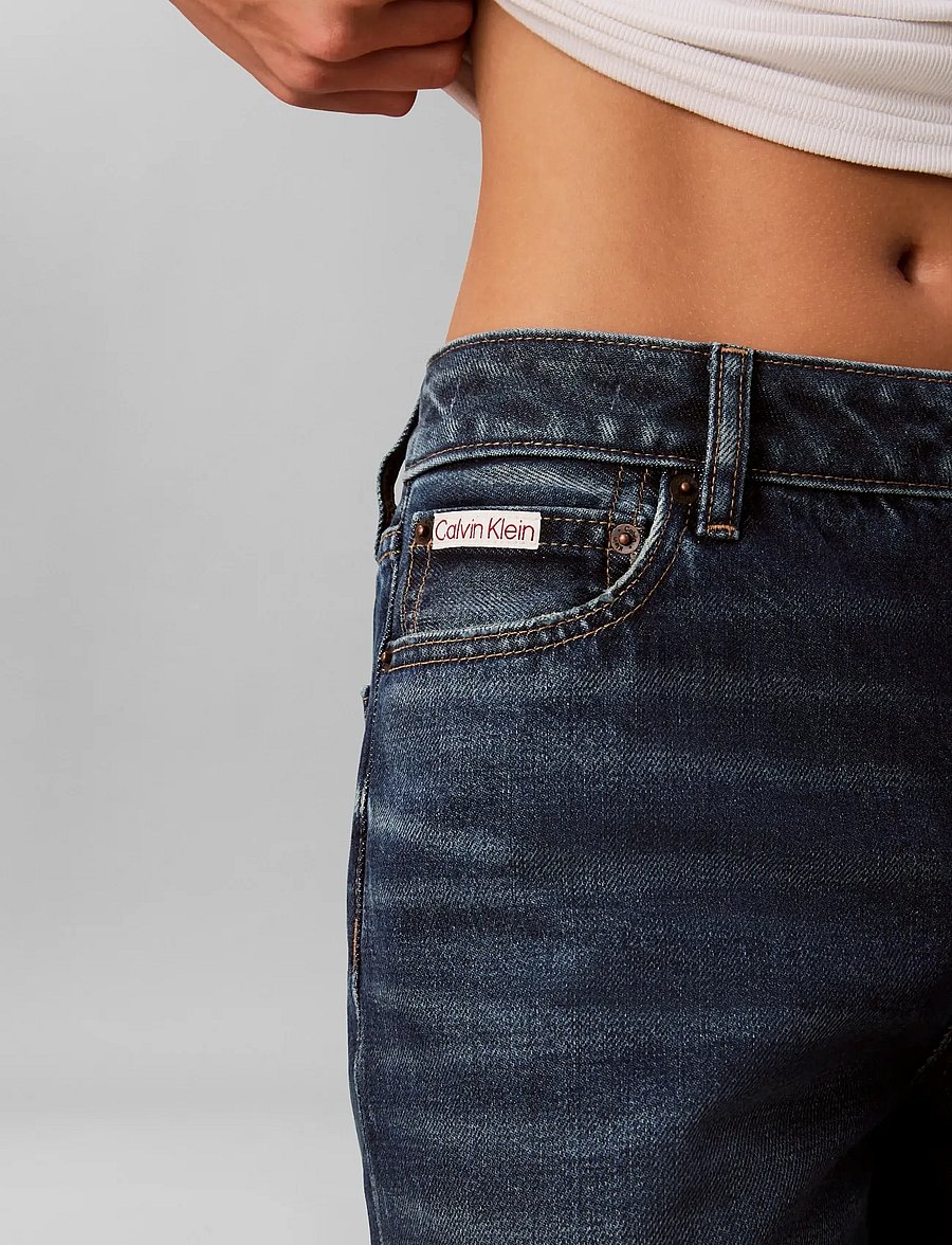 Calvin Klein Jeans - SIGNATURE 90s STRAIGHT DARK CRES - igapäevane stiil - dark crescent - 5