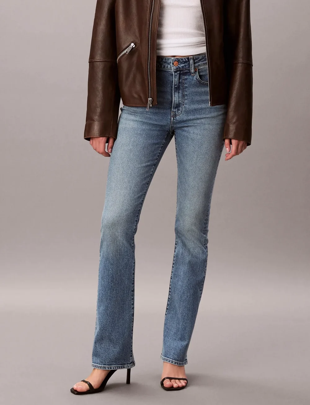 Calvin Klein Jeans - SKINNY BOOT MULBERRY - bootcut jeans - mulberry - 2