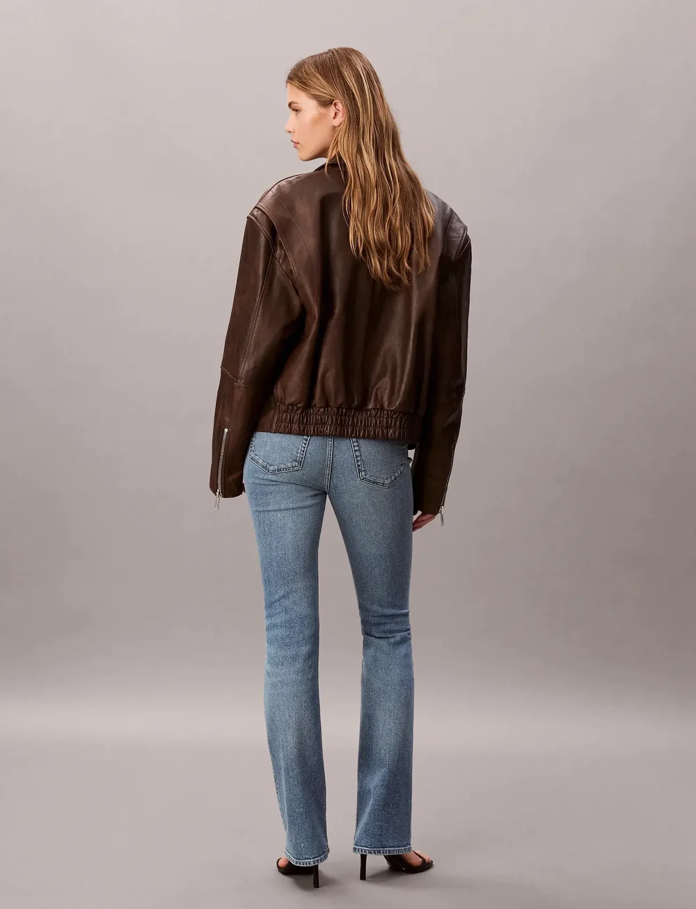 Calvin Klein Jeans - SKINNY BOOT MULBERRY - bootcut jeans - mulberry - 3