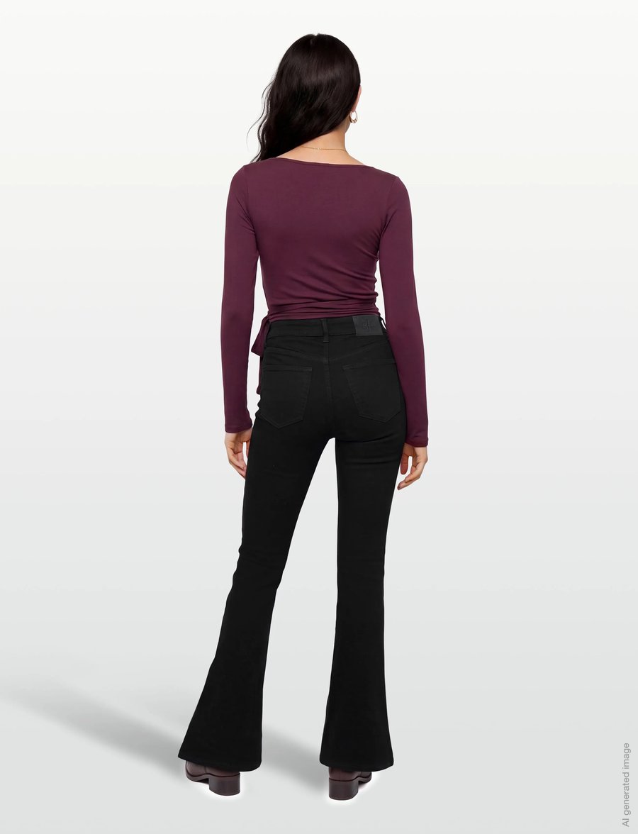 Calvin Klein Jeans - SKINNY BOOT CK CLASSIC BLACK - bootcut jeans - ck classic black - 4