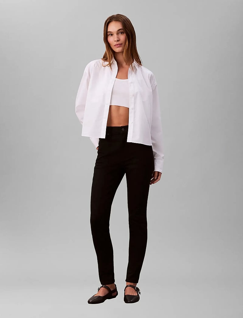 Calvin Klein Jeans - HIGH RISE SKINNY JEAN CK CLASSIC - skinny jeans - ck classic black - 0