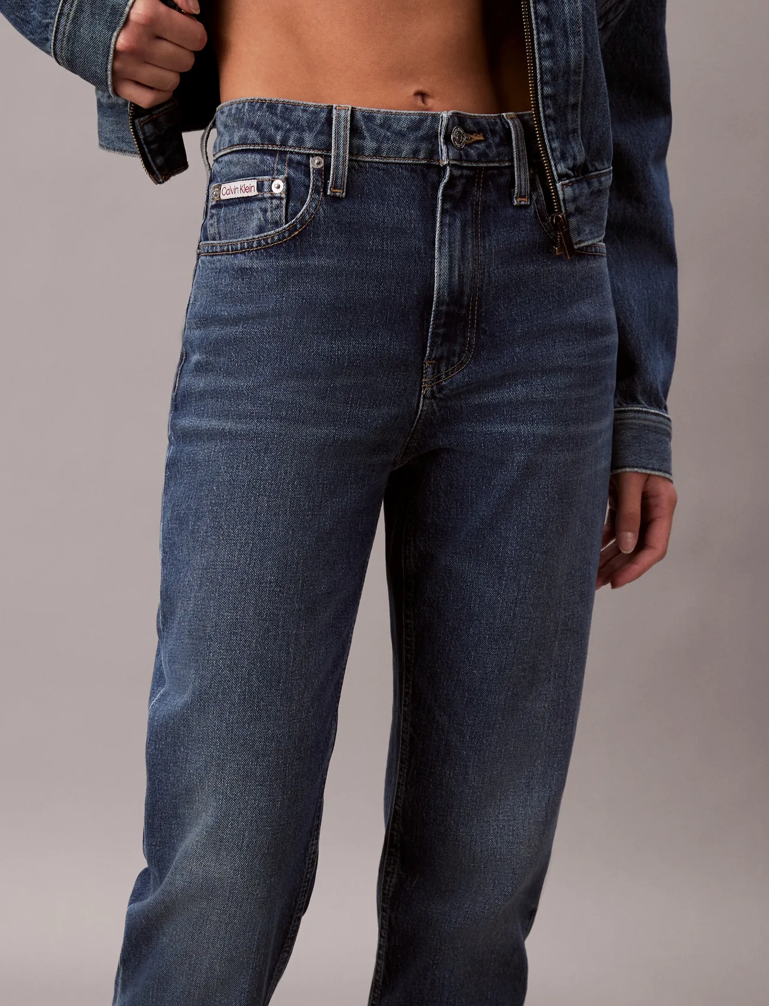 Calvin Klein Jeans - HIGH RISE STRAIGHT STANTON - straight jeans - stanton - 2