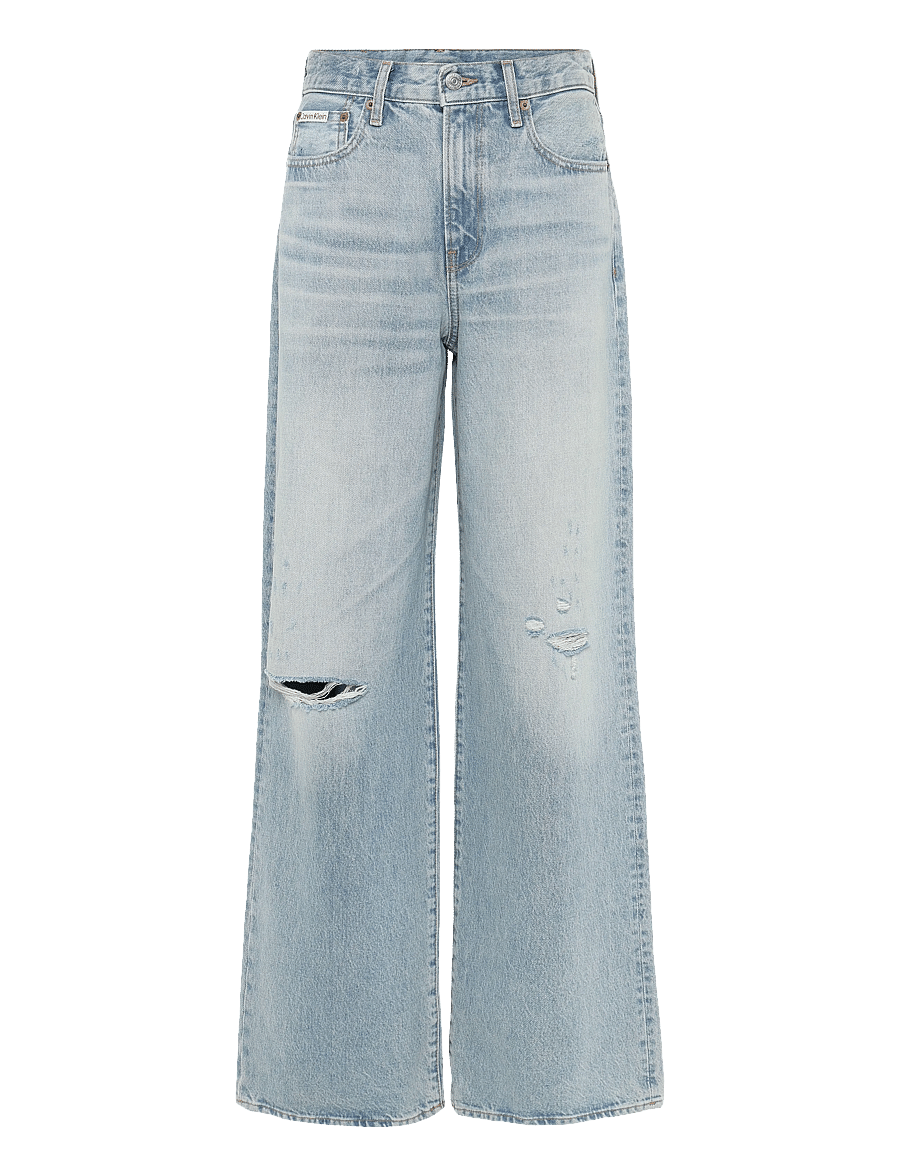Calvin Klein Jeans - THE WIDE LEG WATERWAY - laia säärega teksad - waterway - 1
