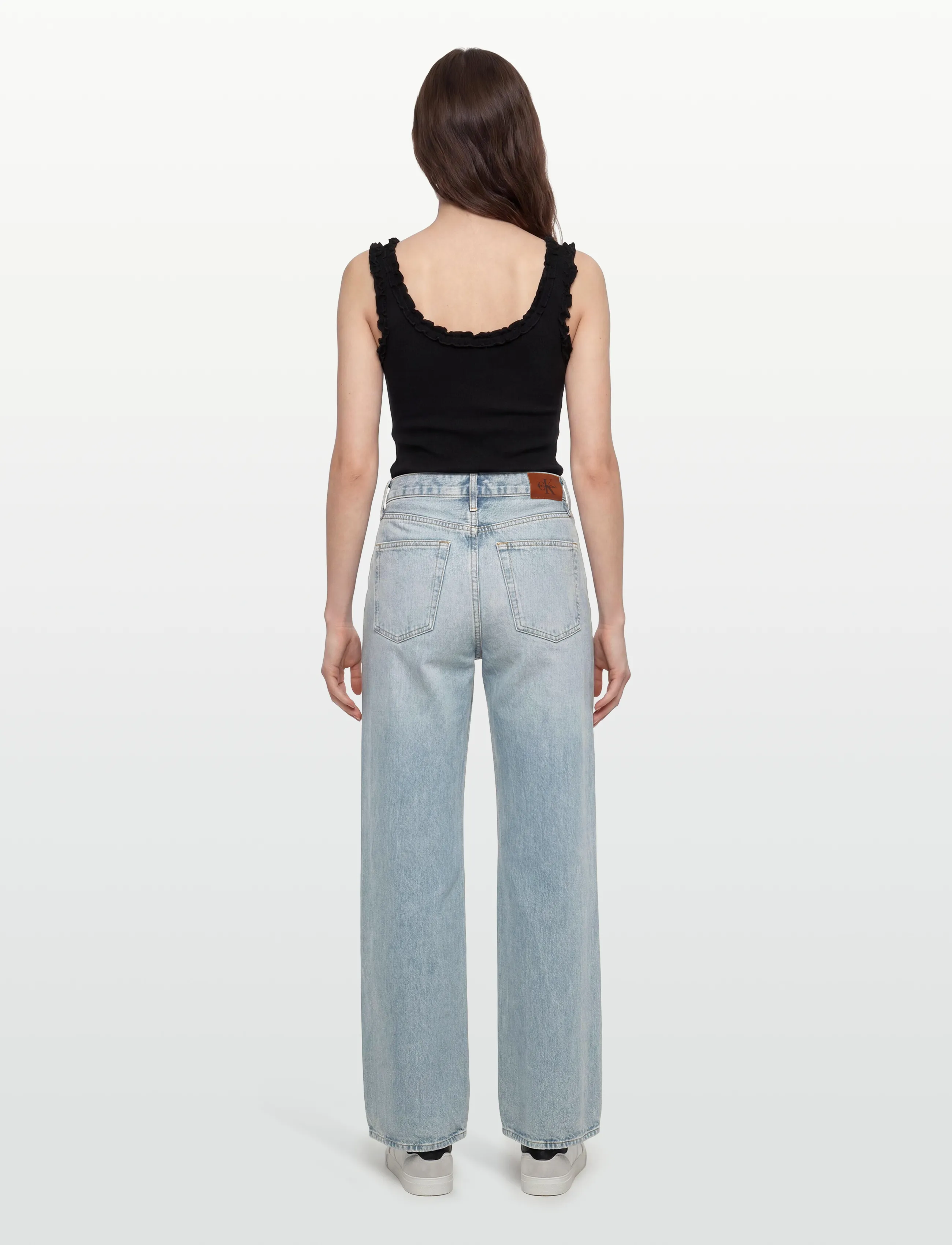 Calvin Klein Jeans - THE WIDE LEG WATERWAY - laia säärega teksad - waterway - 4