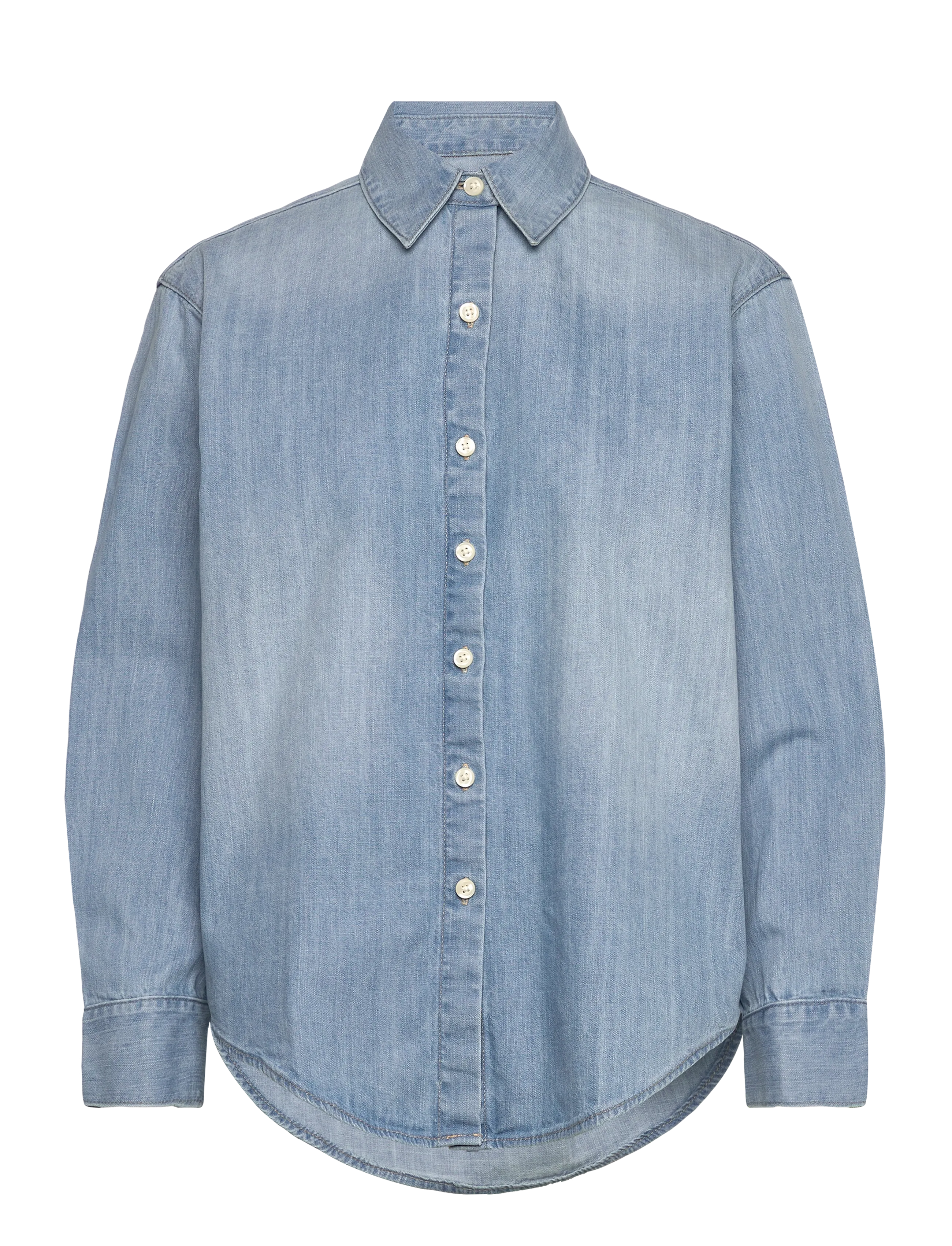 CALVIN KLEIN JEANS Oversized Shirt Brighton Blau Blau - M - Damen