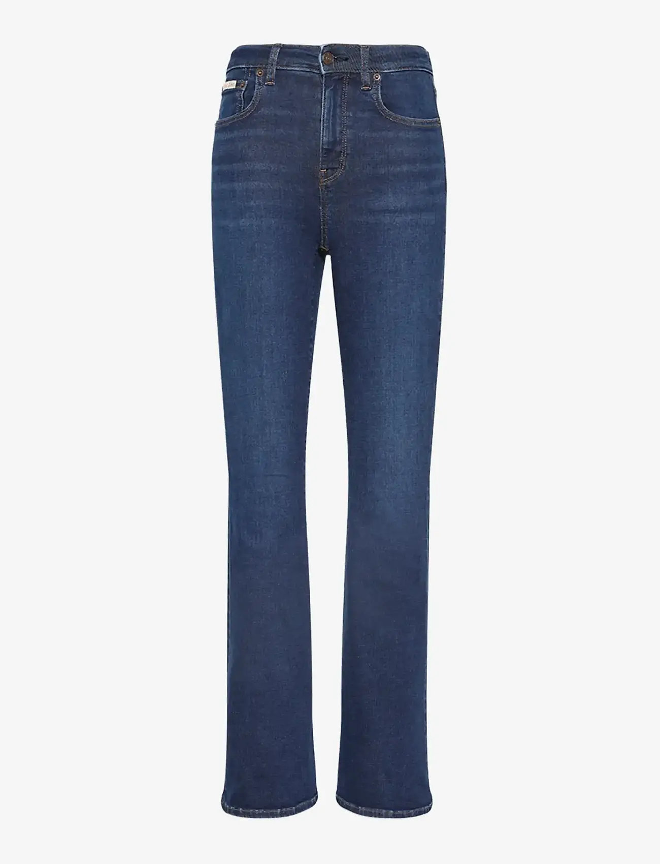 Calvin Klein Jeans - HIGH RISE FLARE BLUE ORBIT - utsvängda jeans - blue orbit - 1