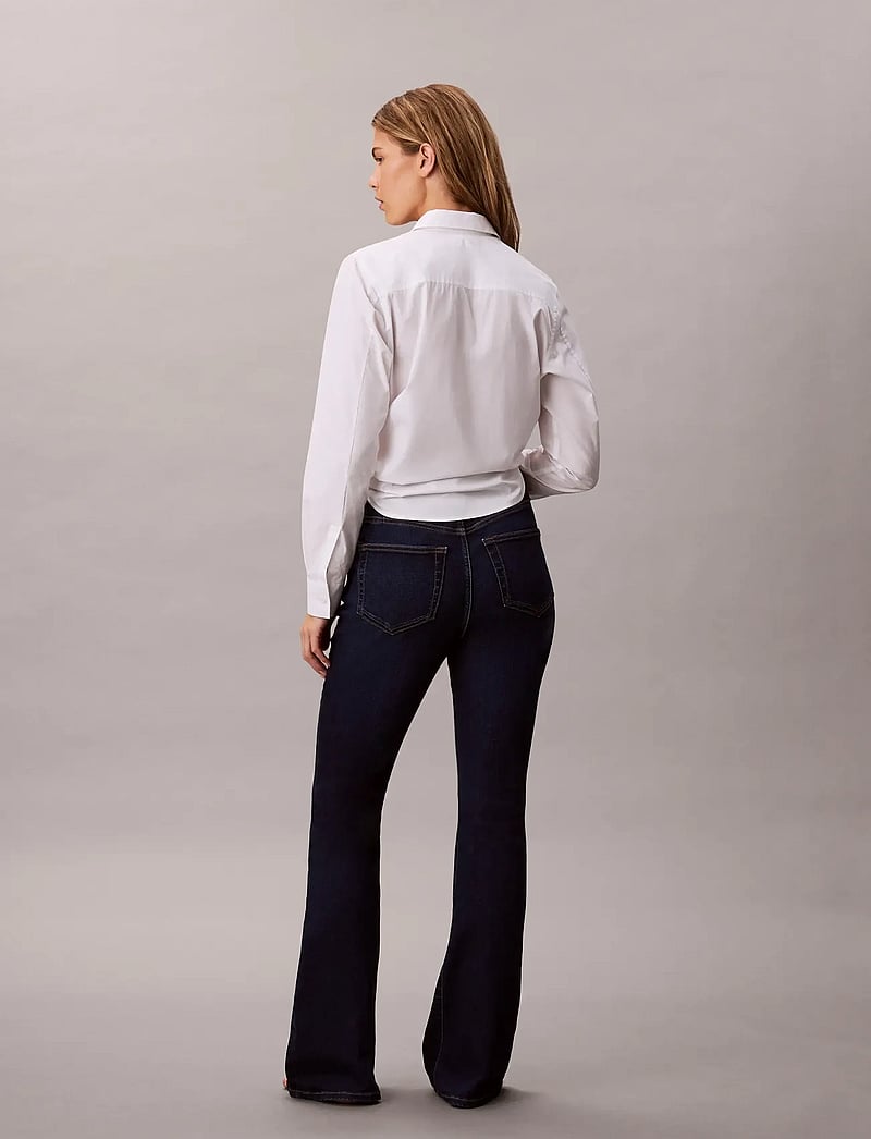 Calvin Klein Jeans - HIGH RISE FLARE BLUE ORBIT - utsvängda jeans - blue orbit - 2
