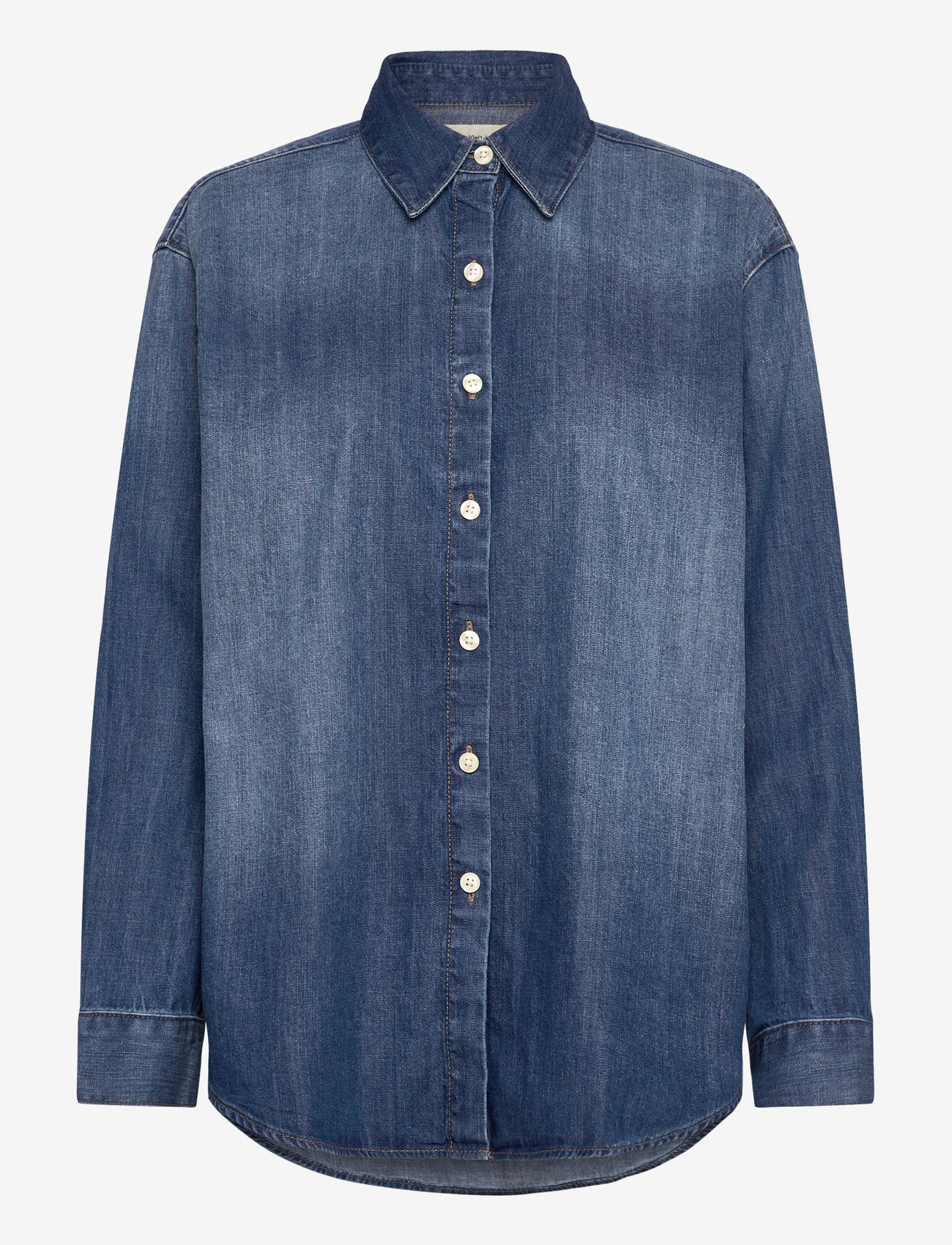 Calvin Klein Jeans - OVERSIZED SHIRT INDIGO HASTINGS - jeansskjortor - indigo hastings - 0