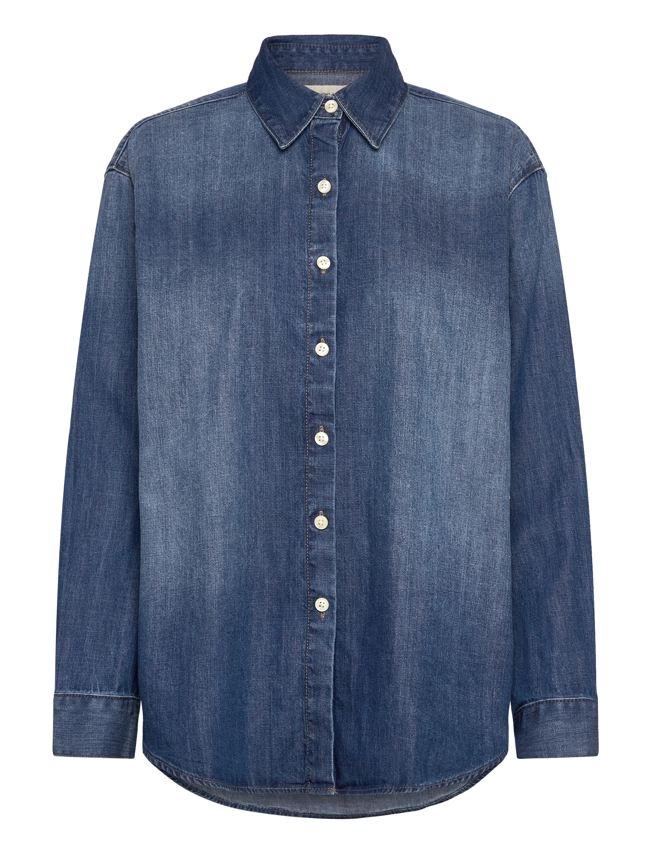 Calvin Klein Jeans OVERSIZED SHIRT INDIGO HASTINGS - Skjorter - INDIGO HASTINGS / blue