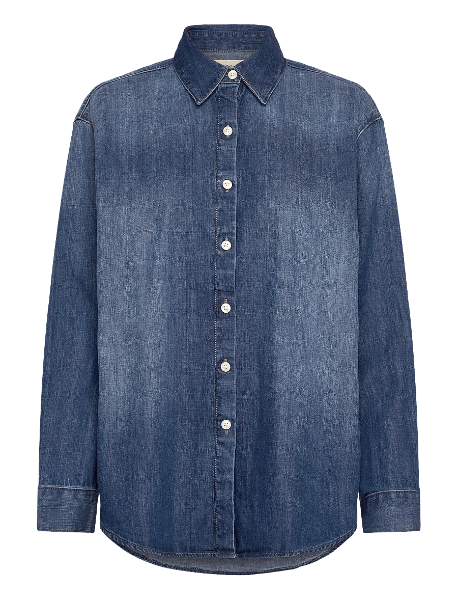 Calvin Klein Jeans - OVERSIZED SHIRT INDIGO HASTINGS - denimskjorter - indigo hastings - 0
