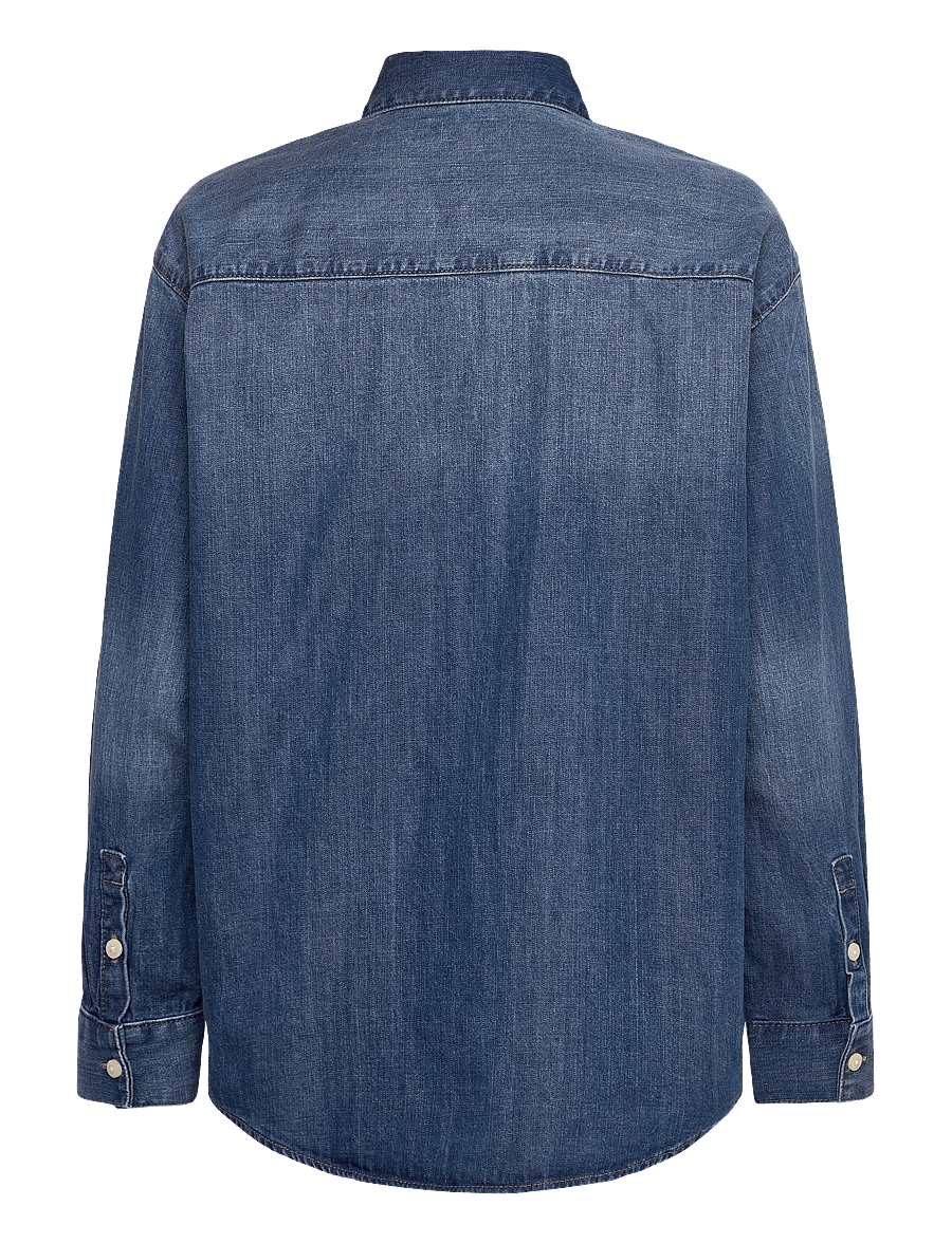 Calvin Klein Jeans - OVERSIZED SHIRT INDIGO HASTINGS - denimskjorter - indigo hastings - 1