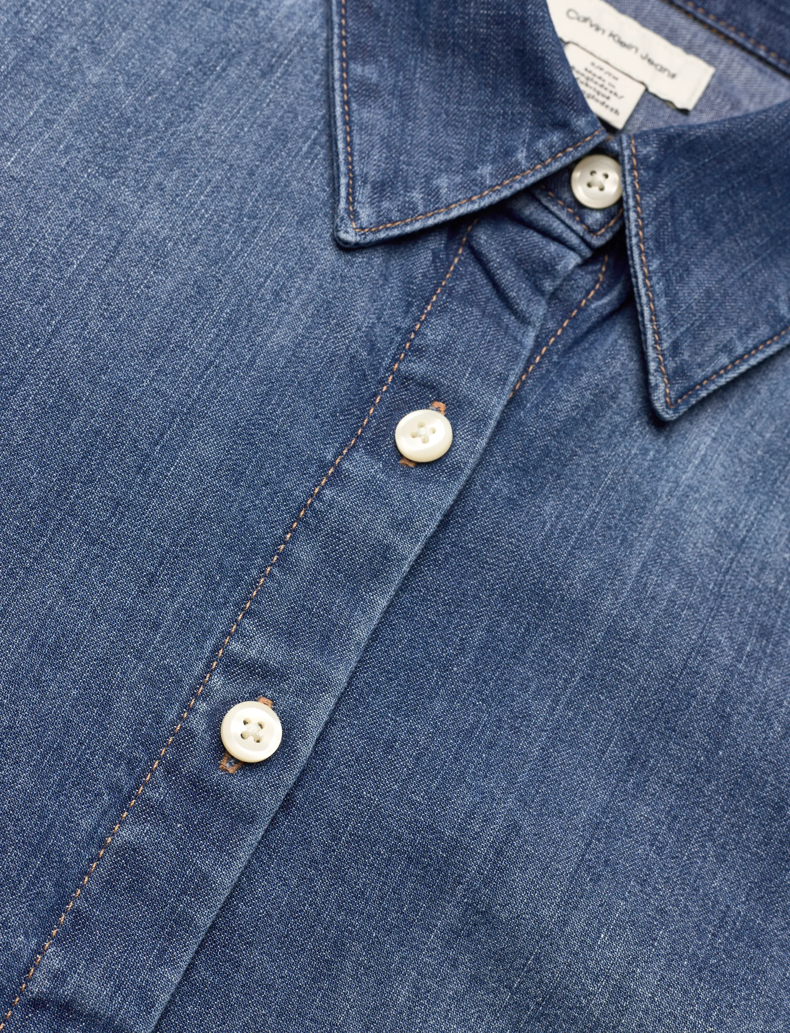 Calvin Klein Jeans - OVERSIZED SHIRT INDIGO HASTINGS - jeanshemden - indigo hastings - 2