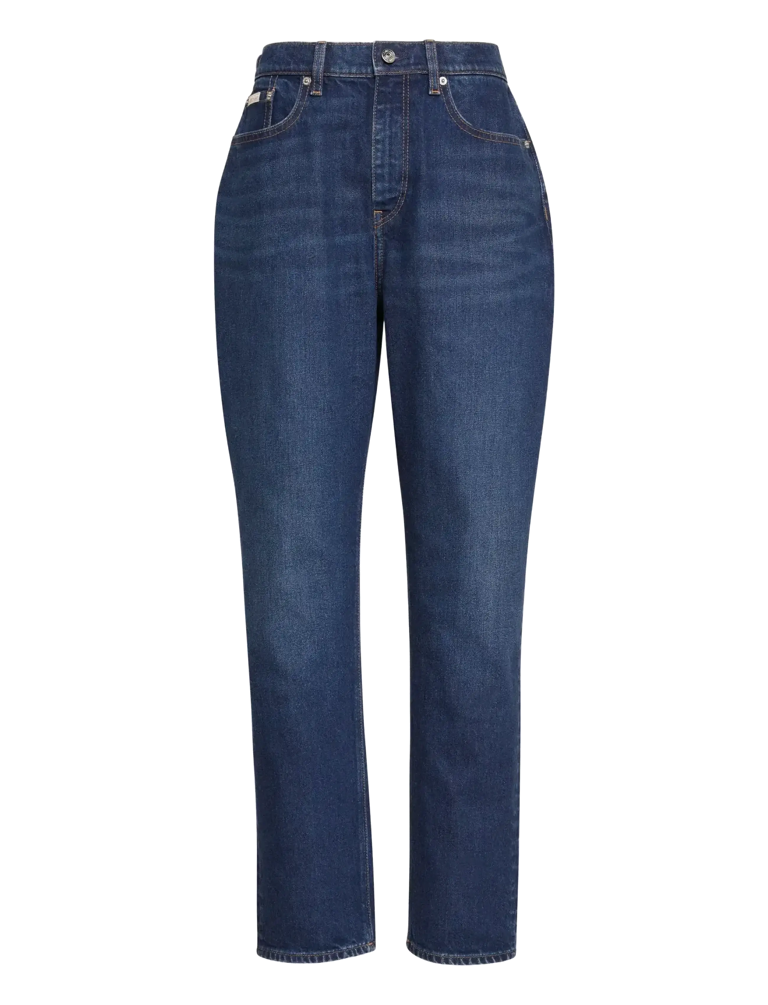 CALVIN KLEIN JEANS New Mom Jean Thompson Blau - 33x30 - Damen