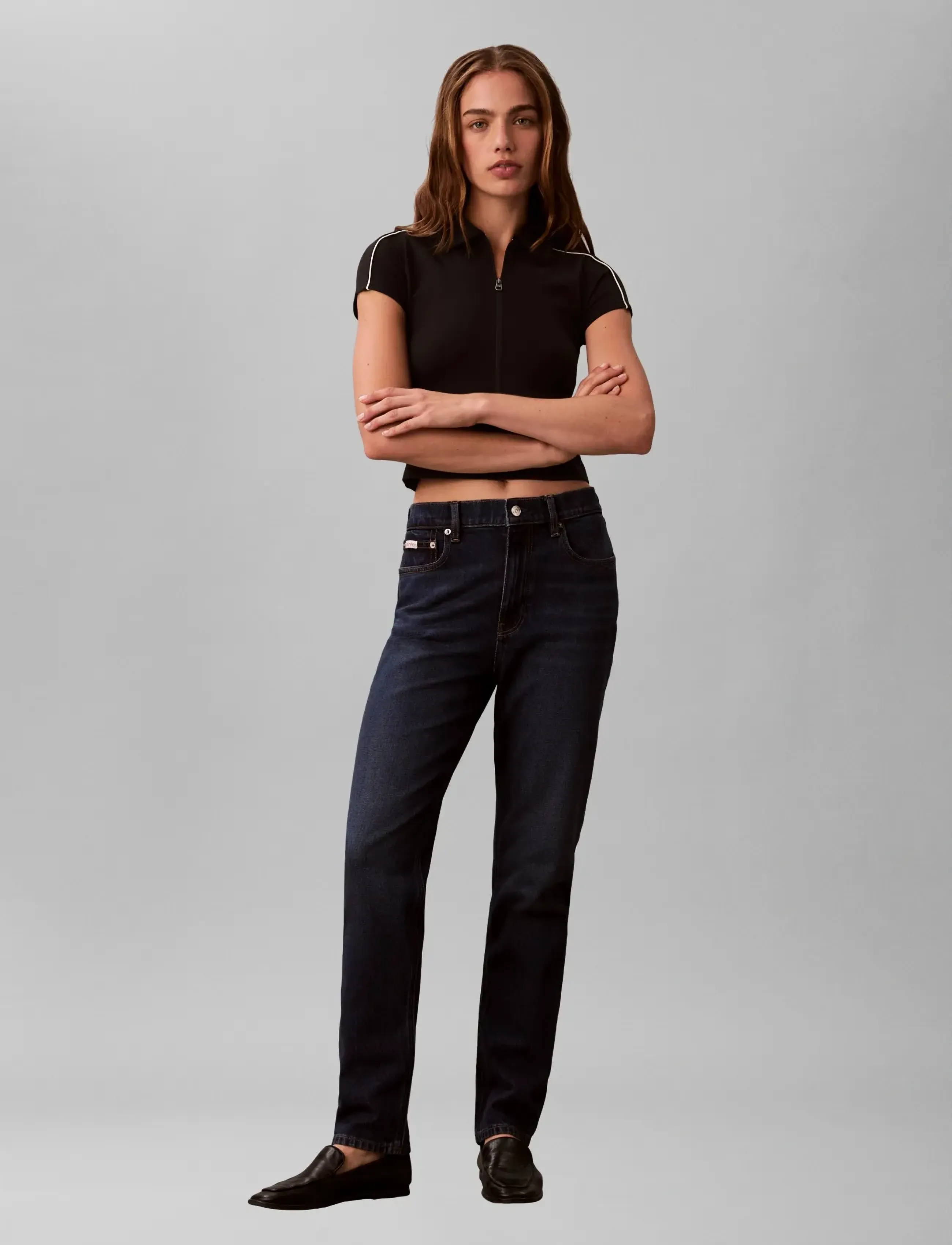 Calvin Klein Jeans NEW MOM JEAN THOMPSON - Tøj - THOMPSON / blue