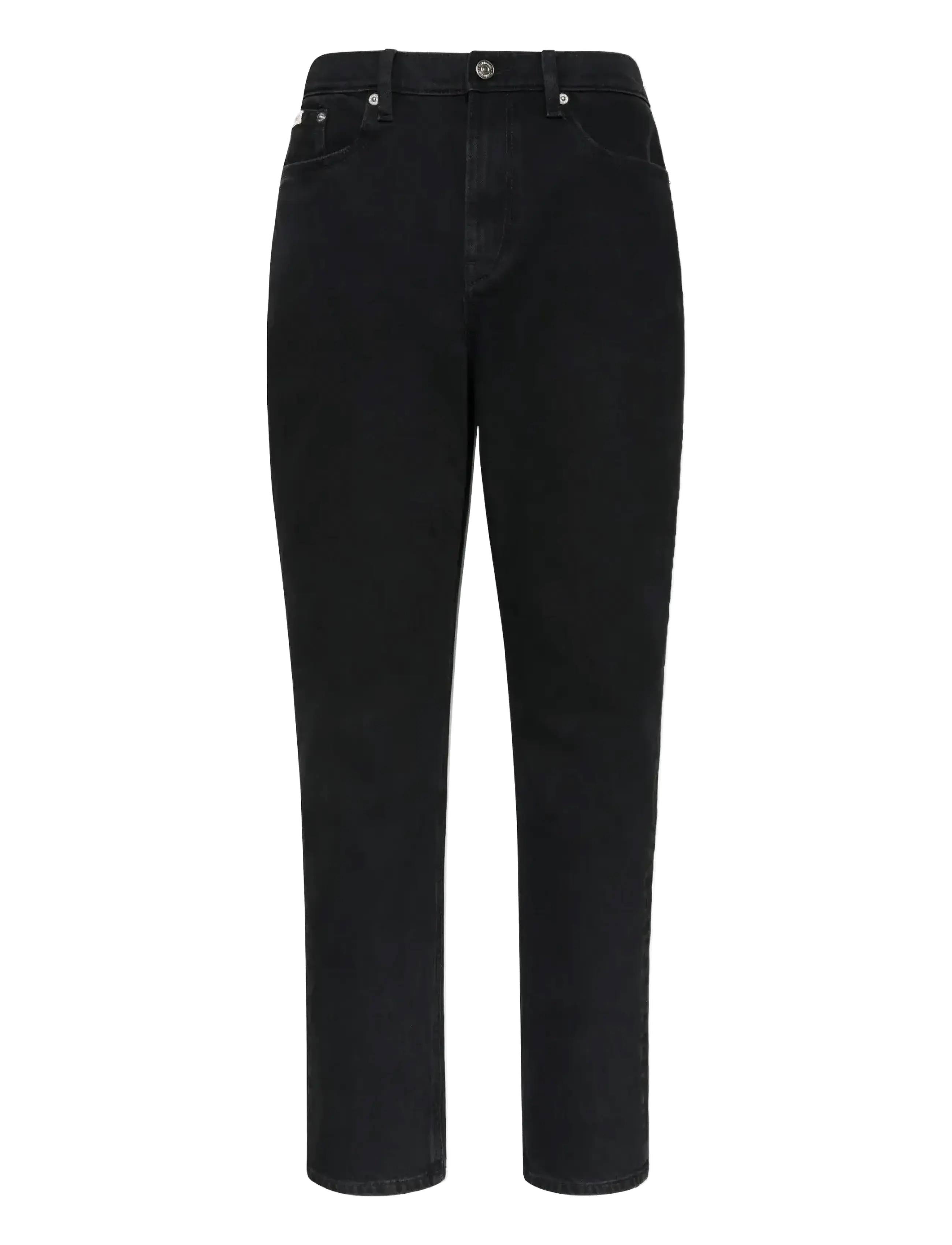 CALVIN KLEIN JEANS New Mom Jean Soft Schwarz Schwarz - 31x32 - Damen