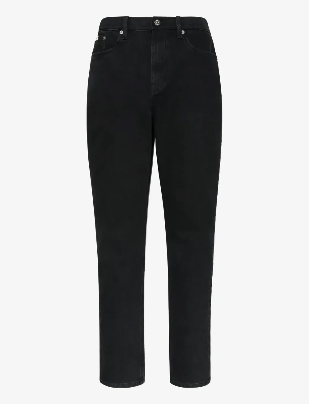 Calvin Klein Jeans - NEW MOM JEAN SOFT BLACK - mom jeans - soft black - 0