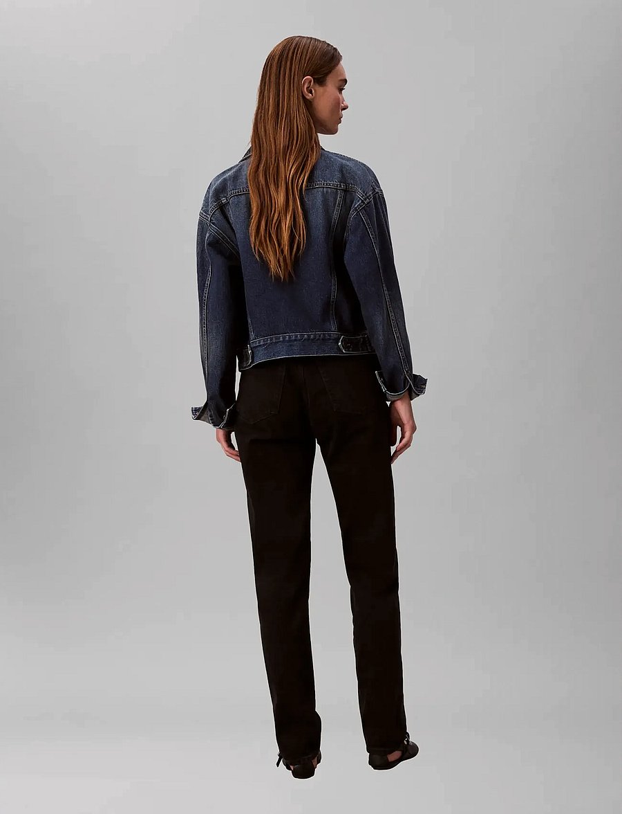 Calvin Klein Jeans - NEW MOM JEAN SOFT BLACK - mom-jeans - soft black - 2