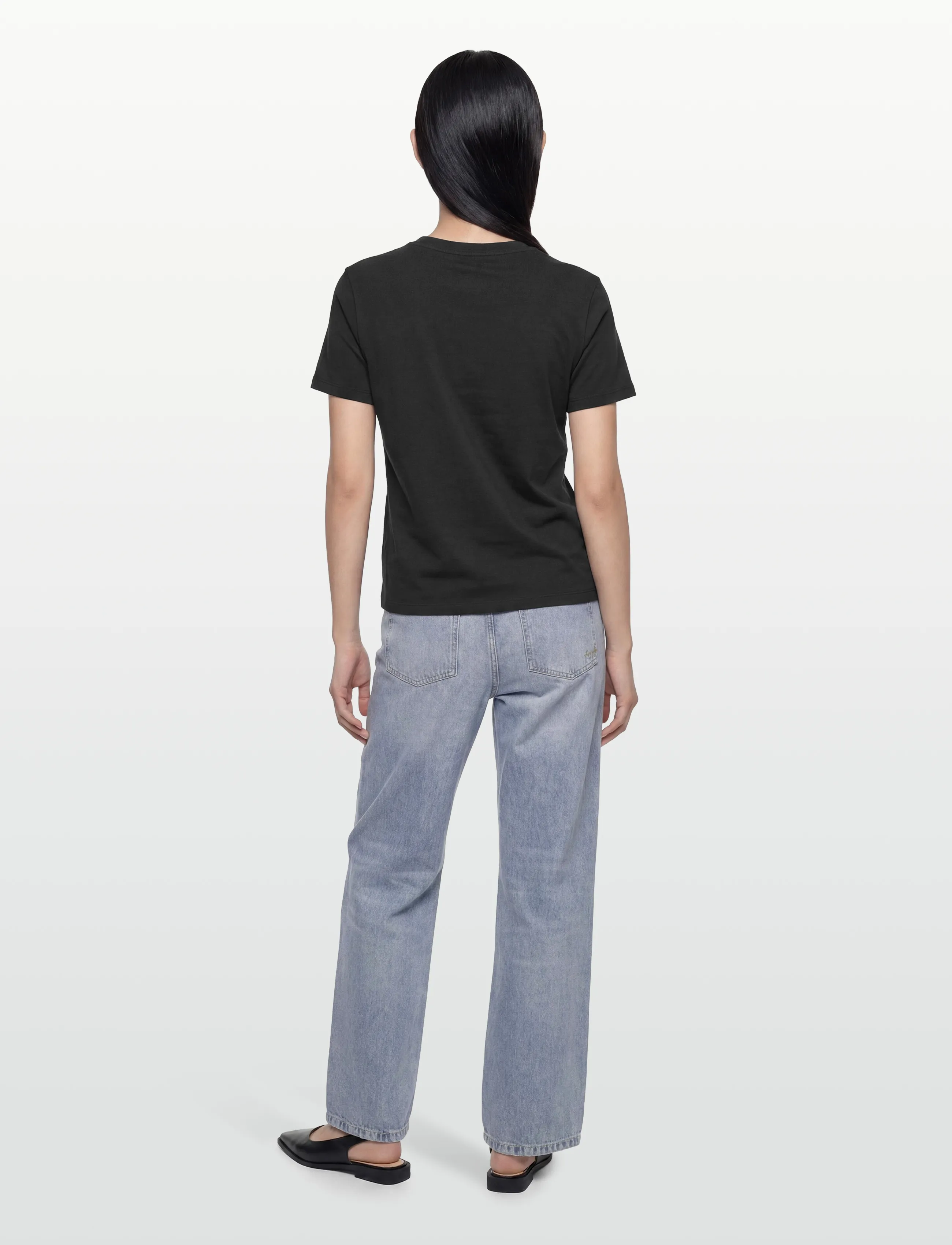 Calvin Klein Jeans - SS CLASSIC FOIL MONOLOGO TEE - t-särgid - black - 4