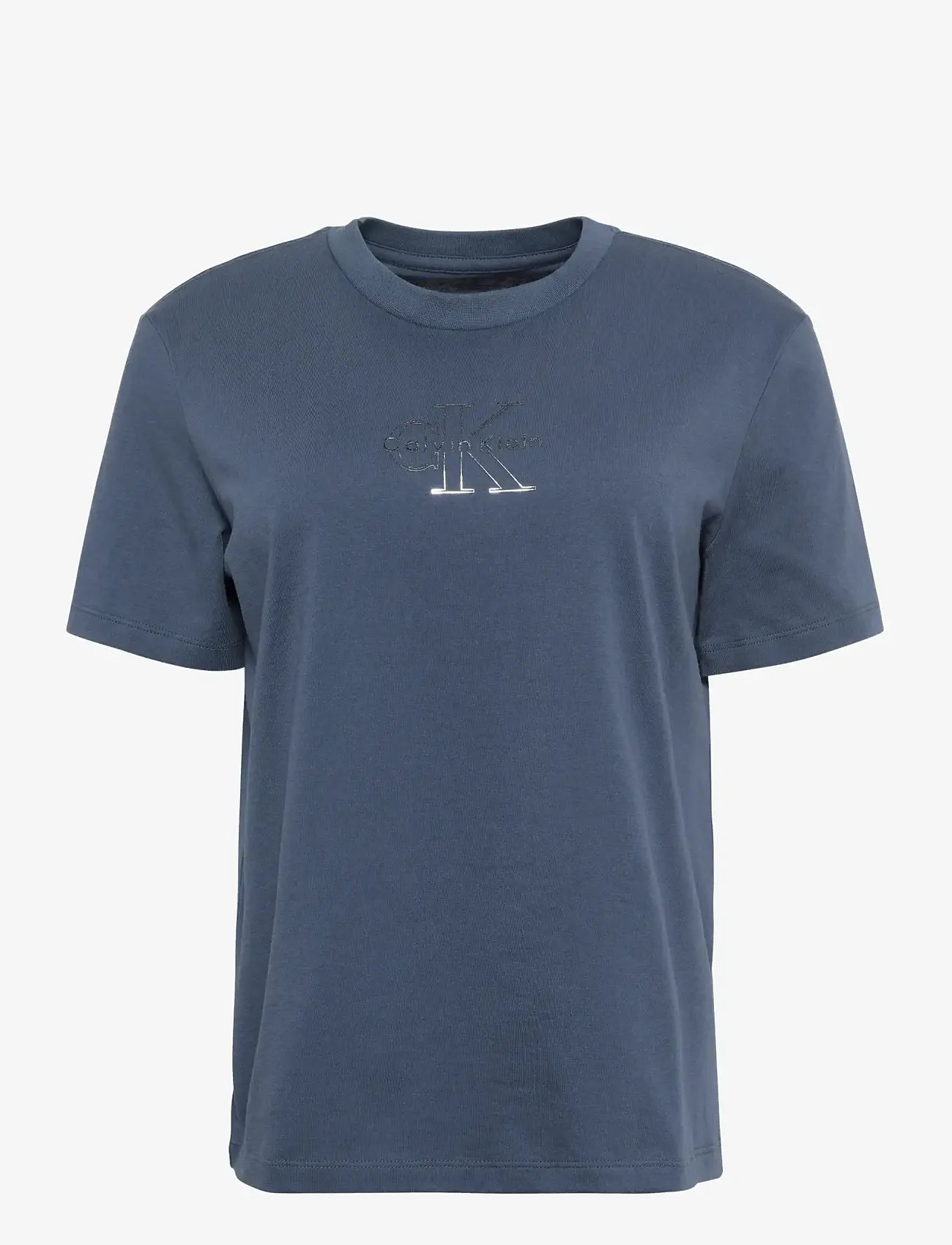 Calvin Klein Jeans - SS CLASSIC FOIL MONOLOGO TEE - t-shirts - turbulence - 1