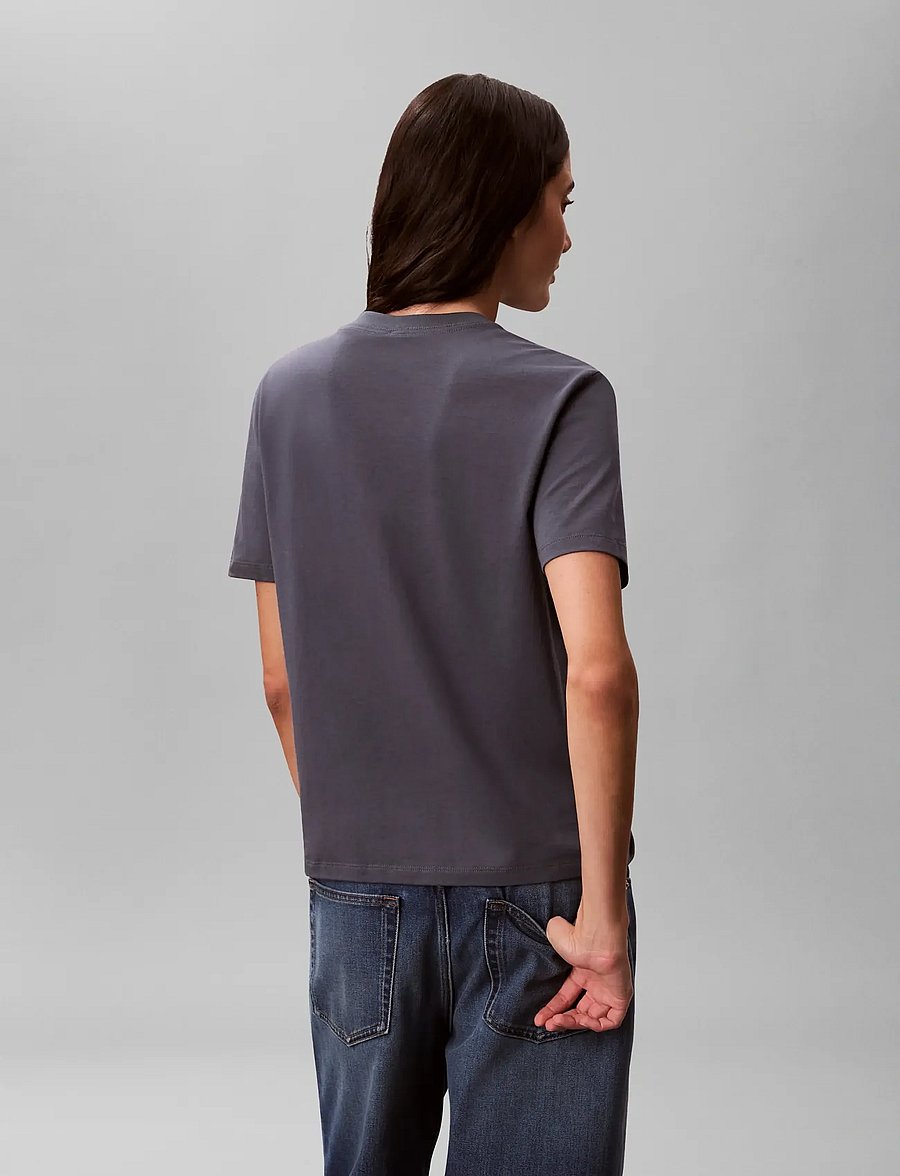 Calvin Klein Jeans - SS CLASSIC FOIL MONOLOGO TEE - t-shirts - turbulence - 2