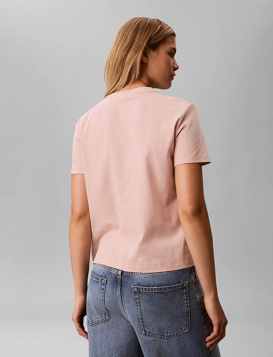 Calvin Klein Jeans - SS CLASSIC FOIL MONOLOGO TEE - t-shirts - tuscan wind - 2