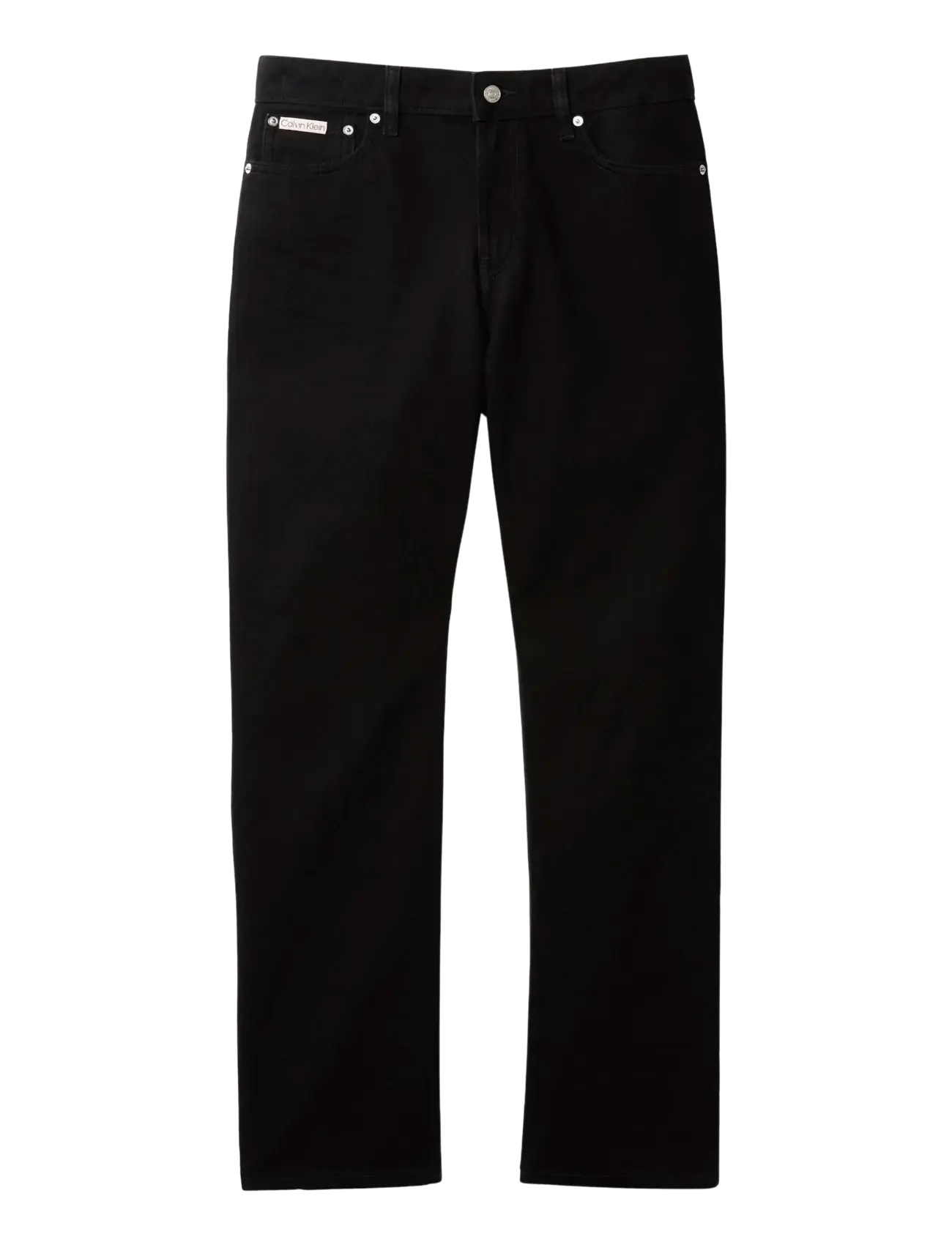CALVIN KLEIN JEANS Signature 90S Straight Soft Blac Schwarz - 26x30 - Damen