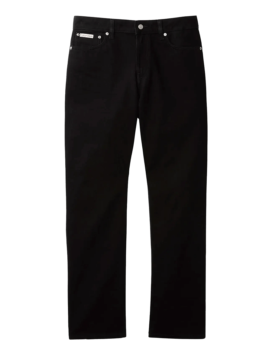 Calvin Klein Jeans - SIGNATURE 90s STRAIGHT SOFT BLAC - straight jeans - soft black - 1