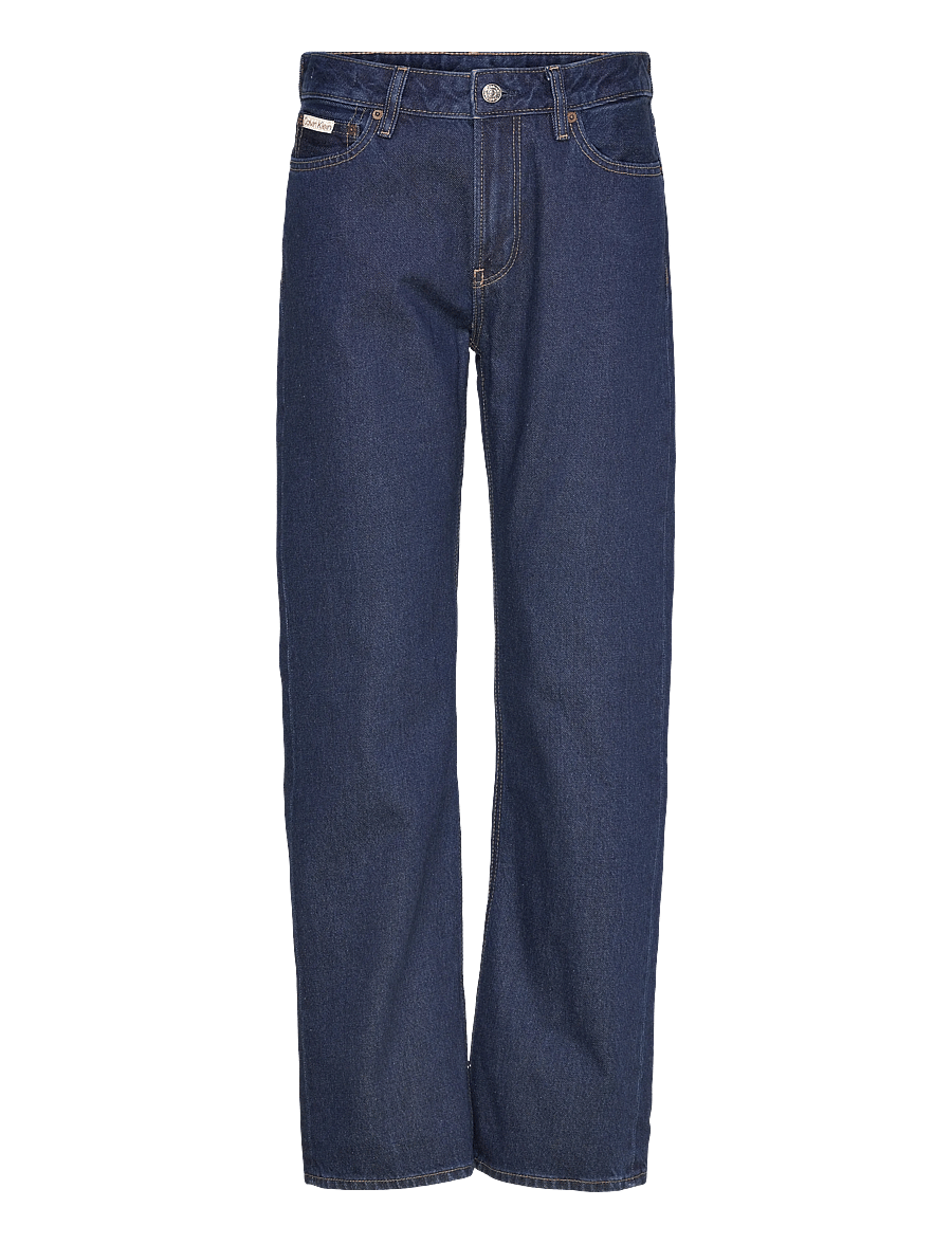 Calvin Klein Jeans - SIGNATURE 90s STRAIGHT TRUE INDI - beinar gallabuxur - true indigo - 1