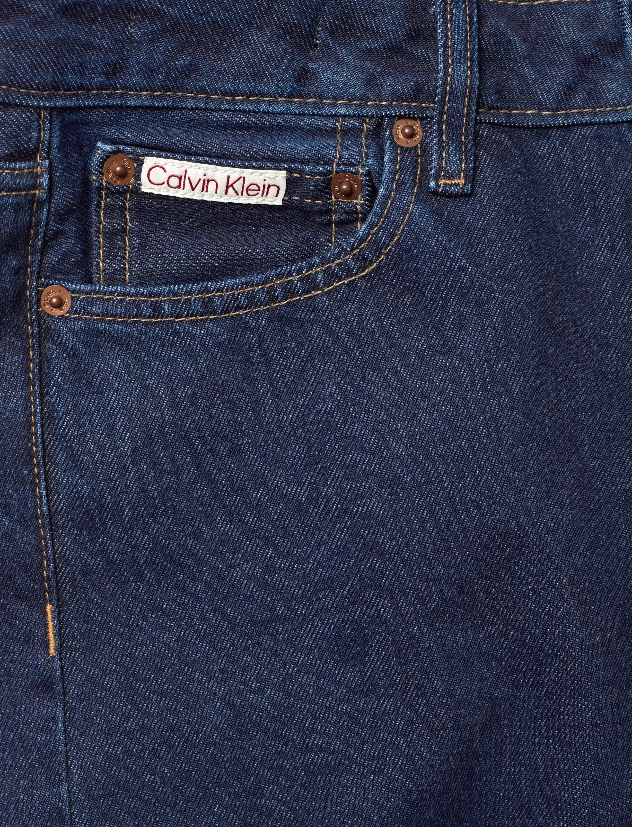 Calvin Klein Jeans - SIGNATURE 90s STRAIGHT TRUE INDI - beinar gallabuxur - true indigo - 5