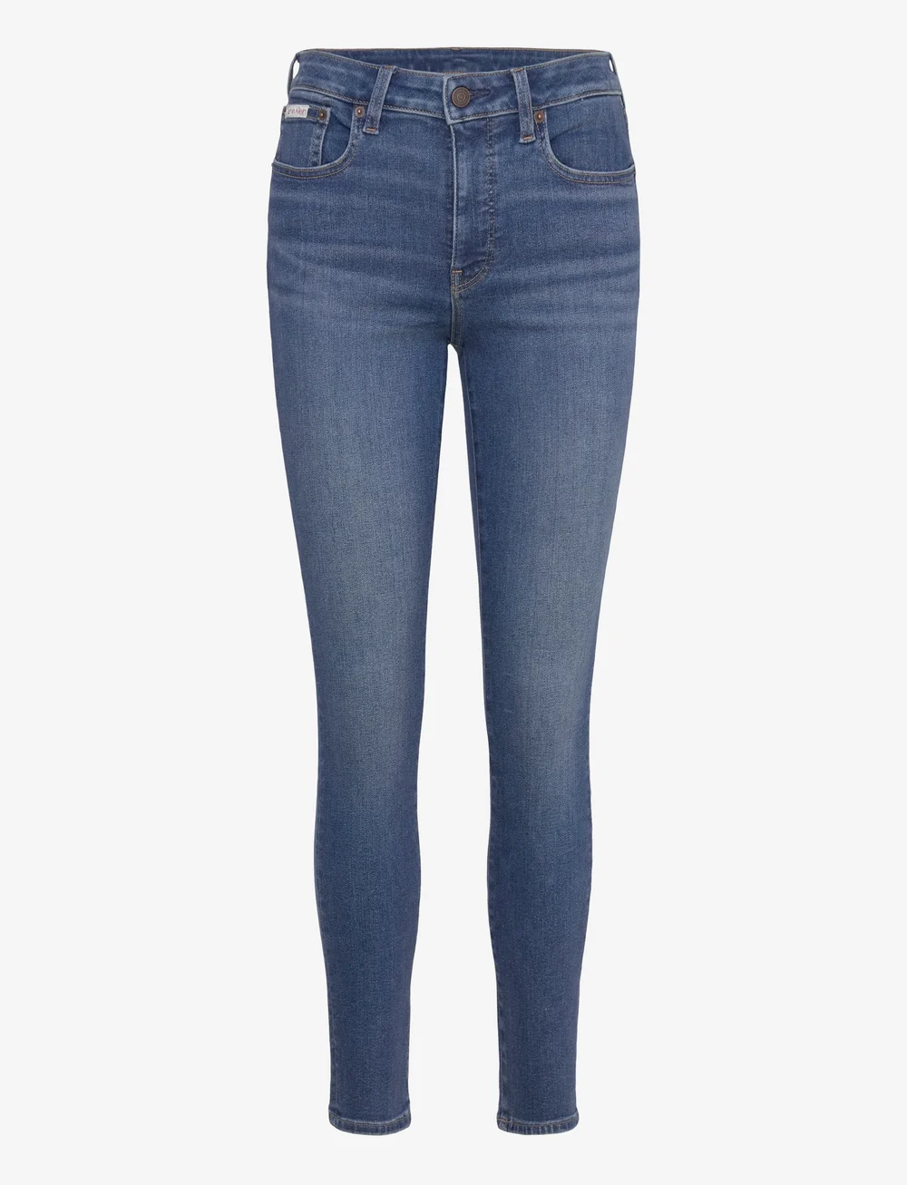 Calvin Klein Jeans - MID RISE SKINNY MIDTOWN BLUE - skinny jeans - midtown blue - 0