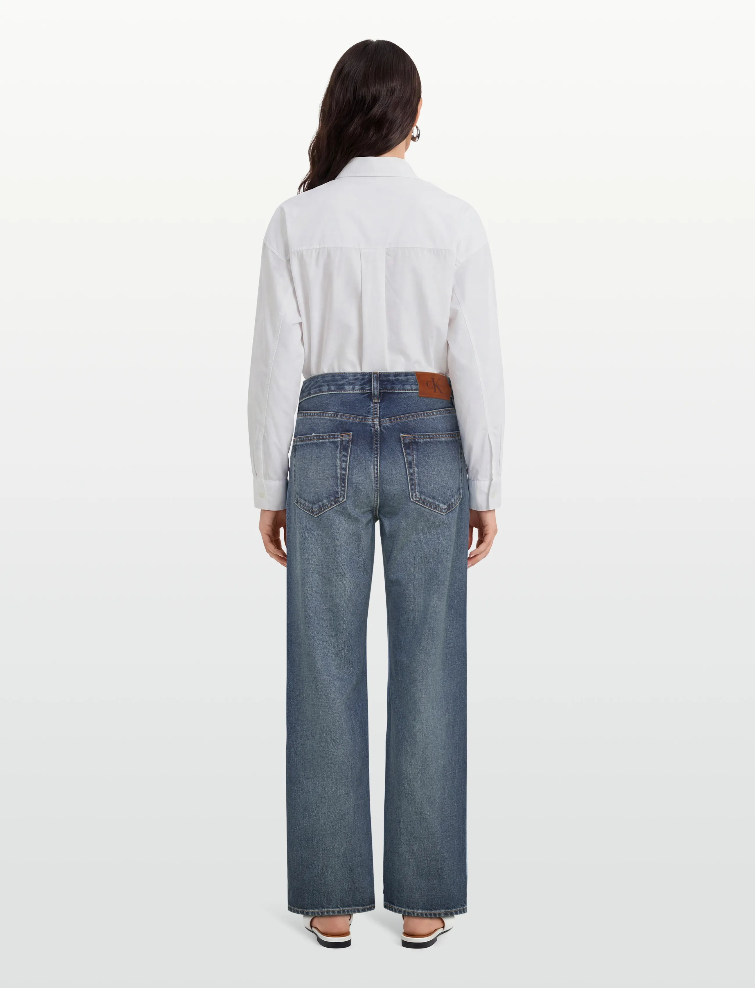 Calvin Klein Jeans - SIGNATURE 90s STRAIGHT HORIZON - straight jeans - horizon - 4