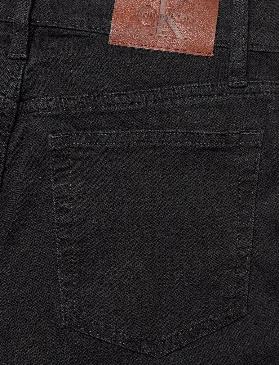 Calvin Klein Jeans - ULTRA HIGH WIDE LEG TRUE BLACK - wide leg jeans - true black - 4