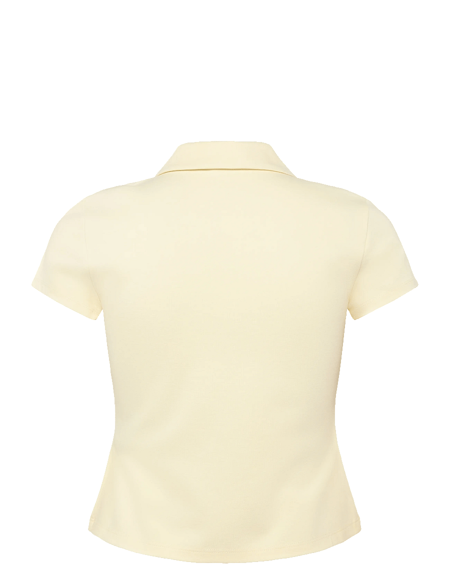 Calvin Klein Jeans - SS PUNTO MILANO SHRUNKEN POLO - poloer - waxy yellow - 2